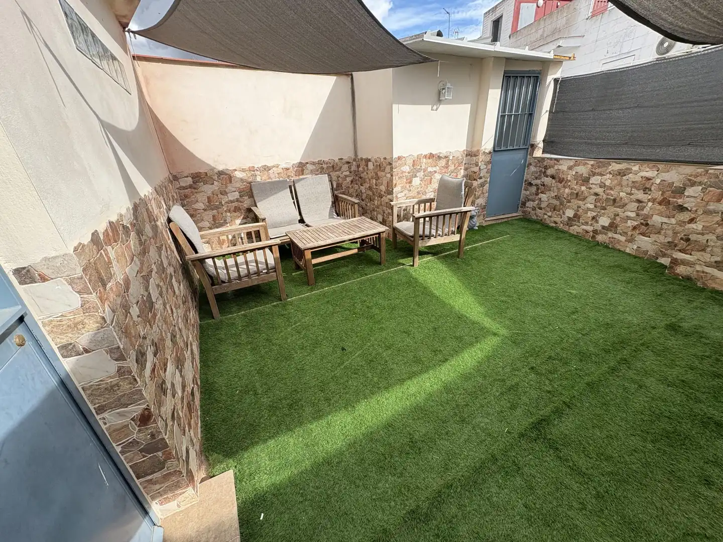 Terrace of Flat for sale in Sevilla  with Air Conditioner, Private garden and Terrace