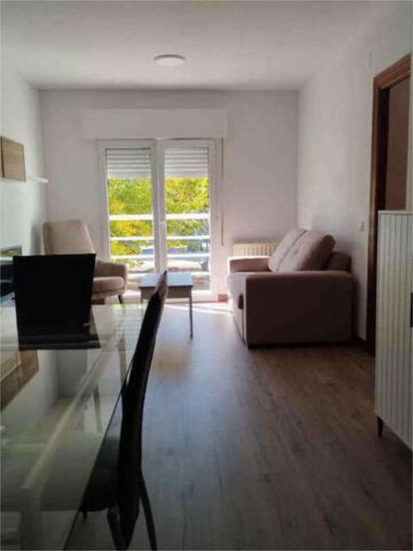 Sala de estar de Apartamento de alquiler en Ciudad Real Capital con Calefacción, Terraza y Amueblado