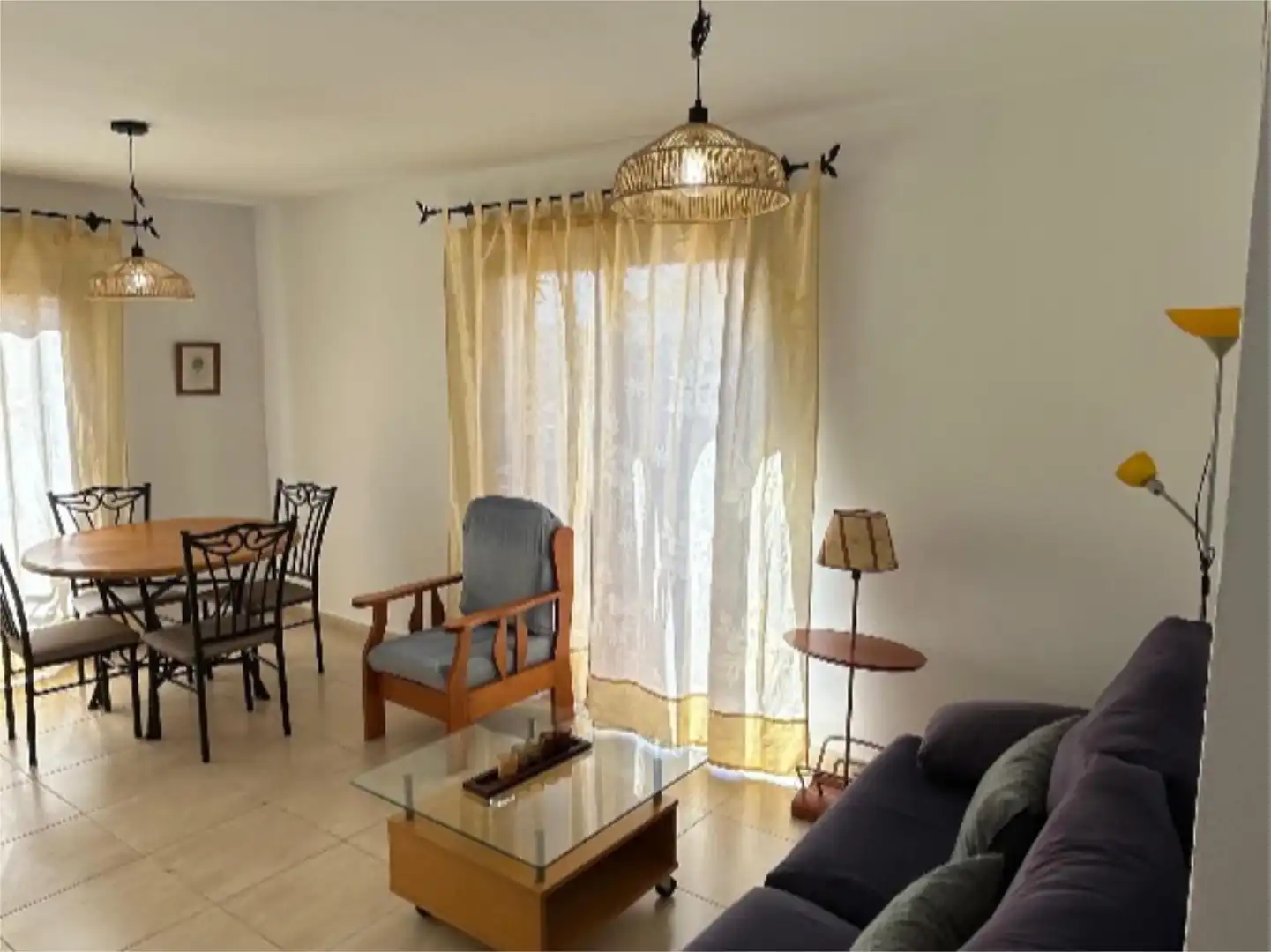 Flat for sale in Carrer Exèrcits Espanyols, 64, Pueblo - Urbanizaciones Living room of Flat for sale in L'Alfàs del Pi with Air Conditioner, Terrace and Balcony
