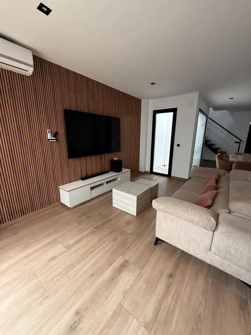 Detached homes for sale in Calle Pablo Picasso, 1, Villa del Río Living room of Detached homes for sale in Villa del Río with Air Conditioner, Heating and Terrace