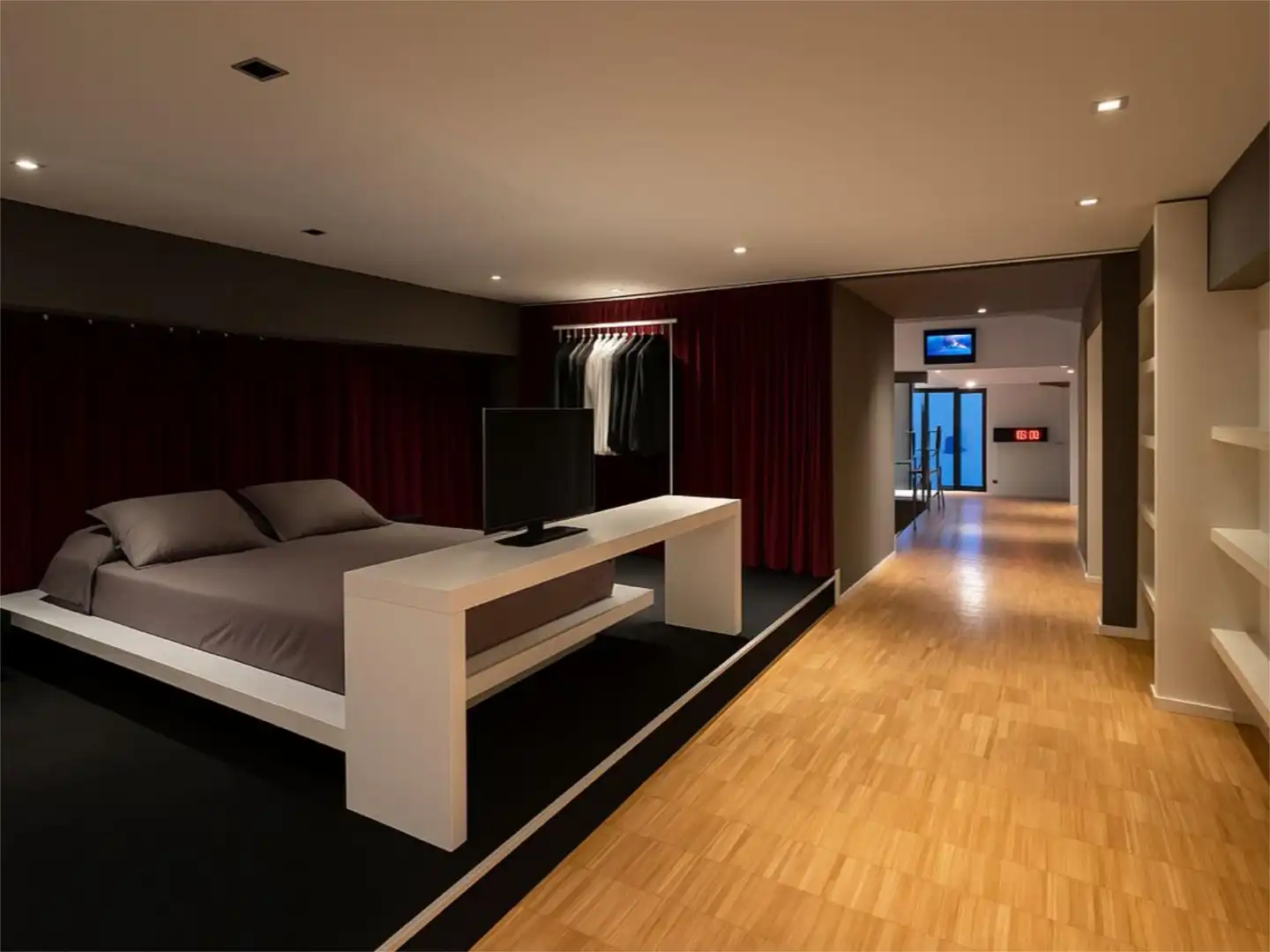 Flat for sale in Calle Duque de Medinaceli, 20, Centro - Casco Histórico Bedroom of Flat for sale in San Lorenzo de El Escorial with Air Conditioner