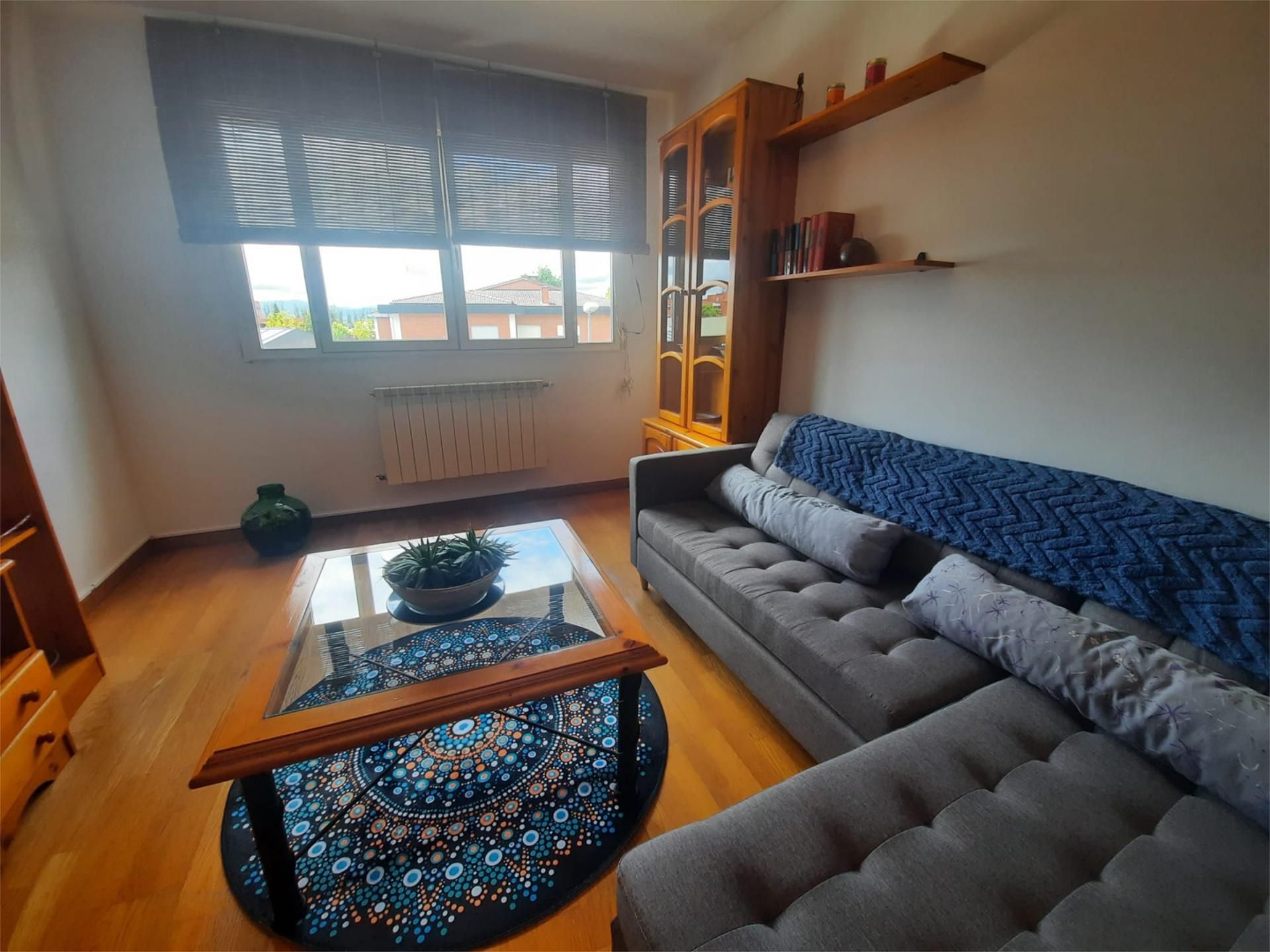 Flat to rent in Calle los Deportes, 88, Cuatro Vientos Living room of Flat to rent in Ponferrada  with Heating, Parquet flooring and Terrace