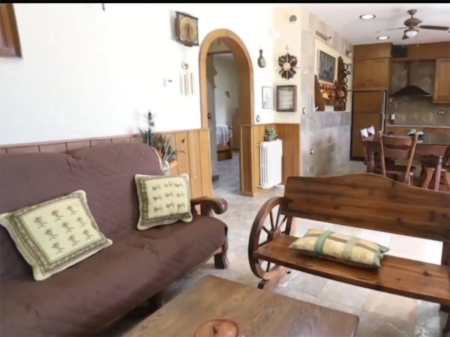 Sala de estar de Piso en venta en Cehegín con Calefacción, Jardín privado y Terraza