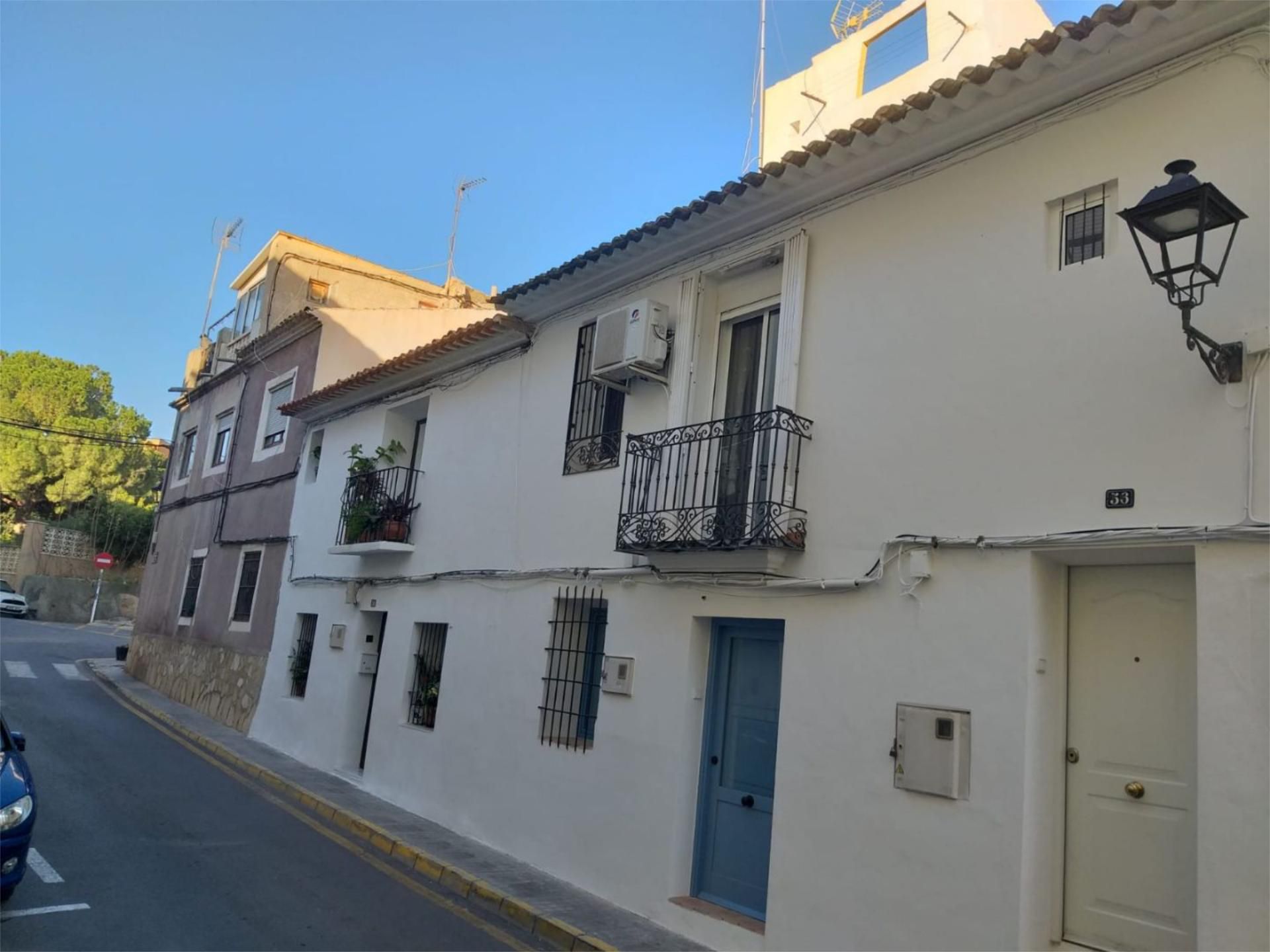 Exterior view of Flat for sale in Villajoyosa / La Vila Joiosa  with Air Conditioner and Balcony