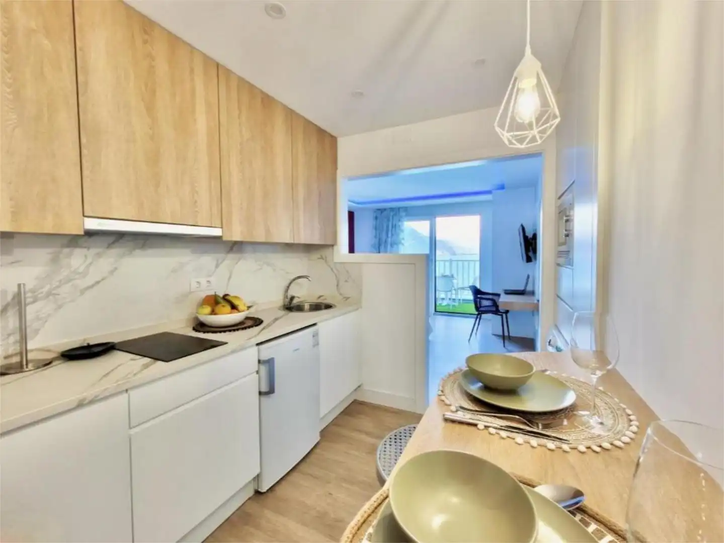 Flat for sale in Calle Mesa del Mar, 123, Guayonje - Mesa del Mar Kitchen of Flat for sale in Tacoronte with Private garden, Parquet flooring and Terrace
