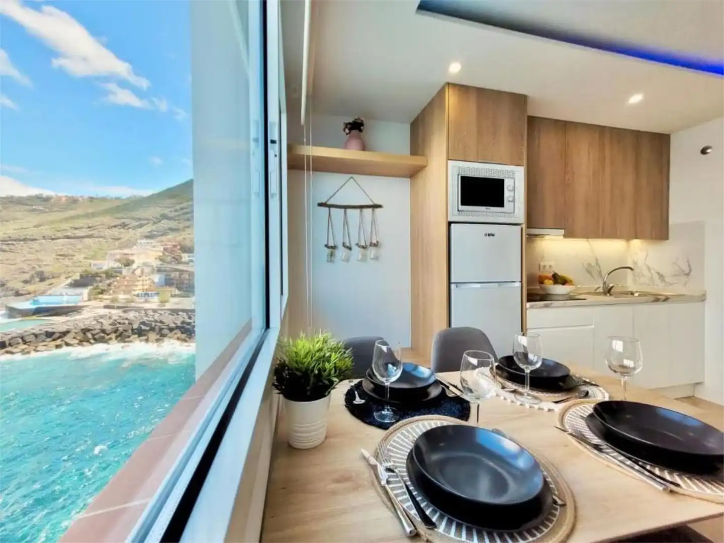 Flat for sale in Calle Mesa del Mar, 123, Guayonje - Mesa del Mar Kitchen of Flat for sale in Tacoronte with Private garden, Parquet flooring and Terrace