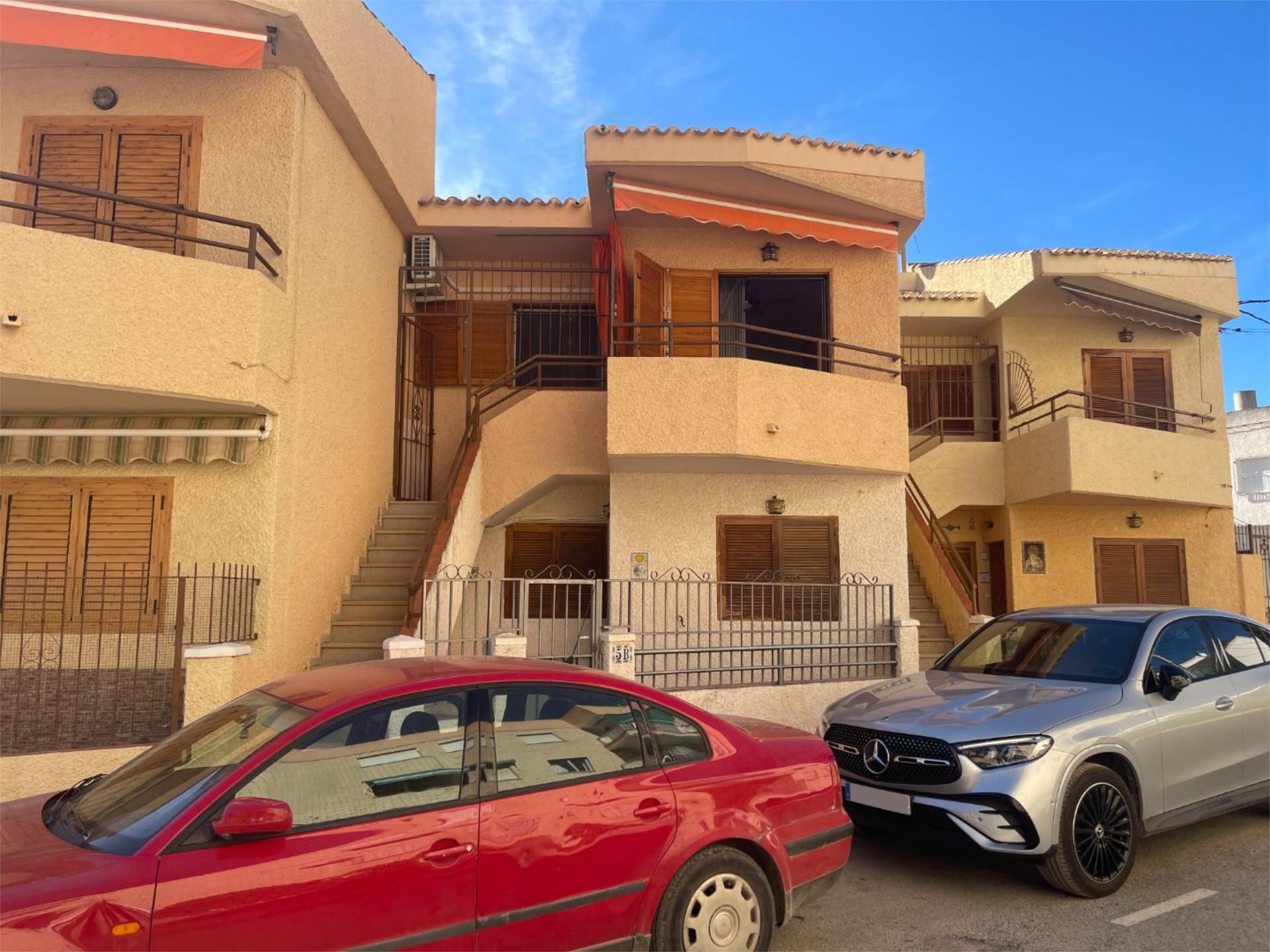 Vista exterior de Casa adosada en venta en San Javier con Aire acondicionado y Balcón