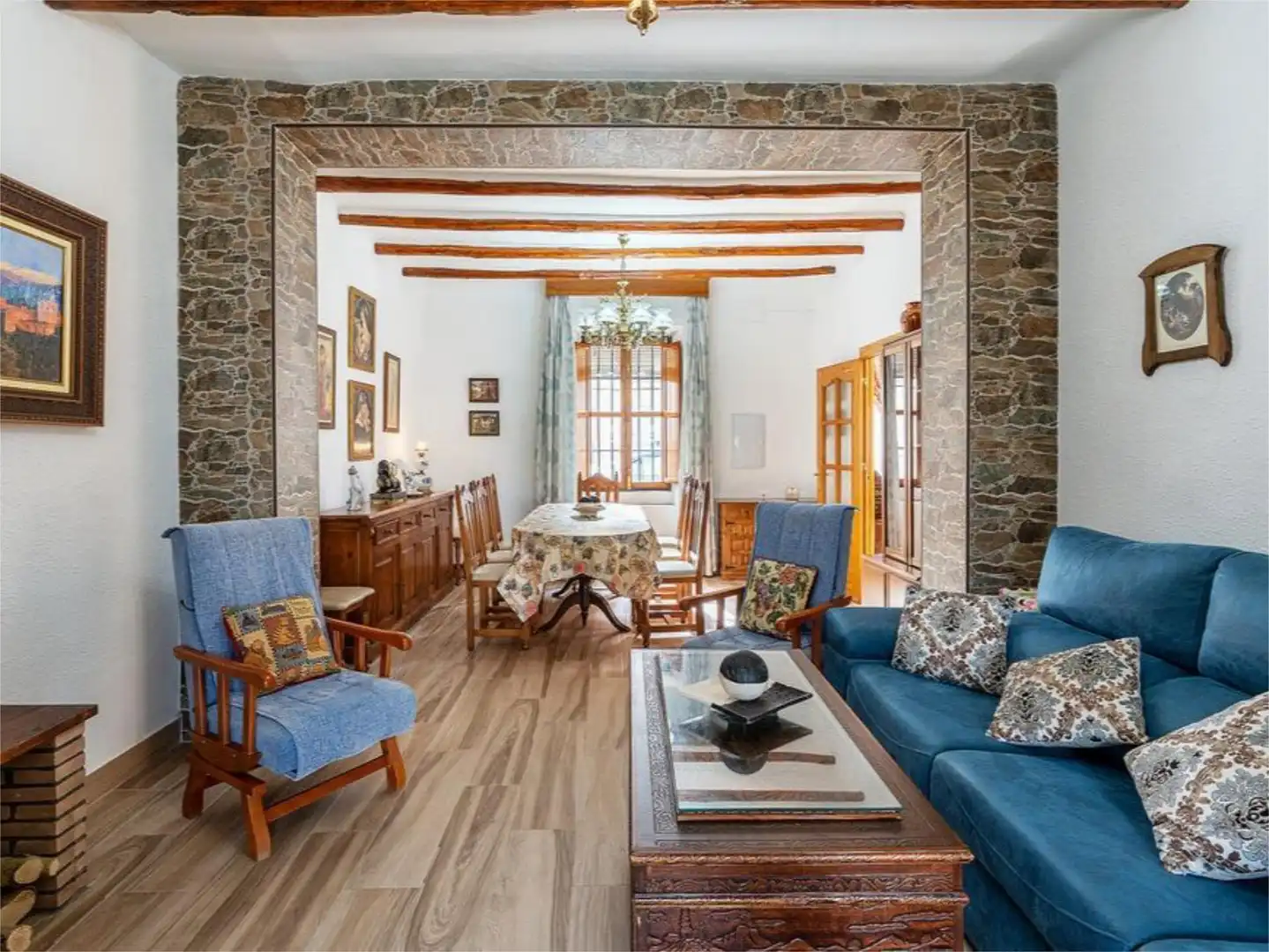 Country house zur Miete in Calle Nueva de la Virgen de Trasmulas, 28, Pinos Puente Wohnzimmer von Country house zur Miete in Pinos Puente