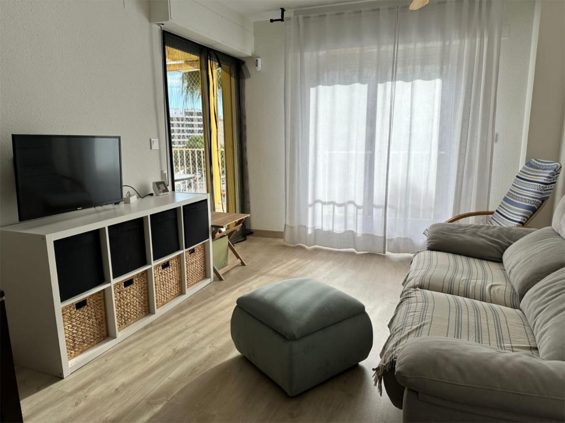 Living room of Flat for sale in Villajoyosa / La Vila Joiosa  with Terrace, Swimming Pool and Furnished