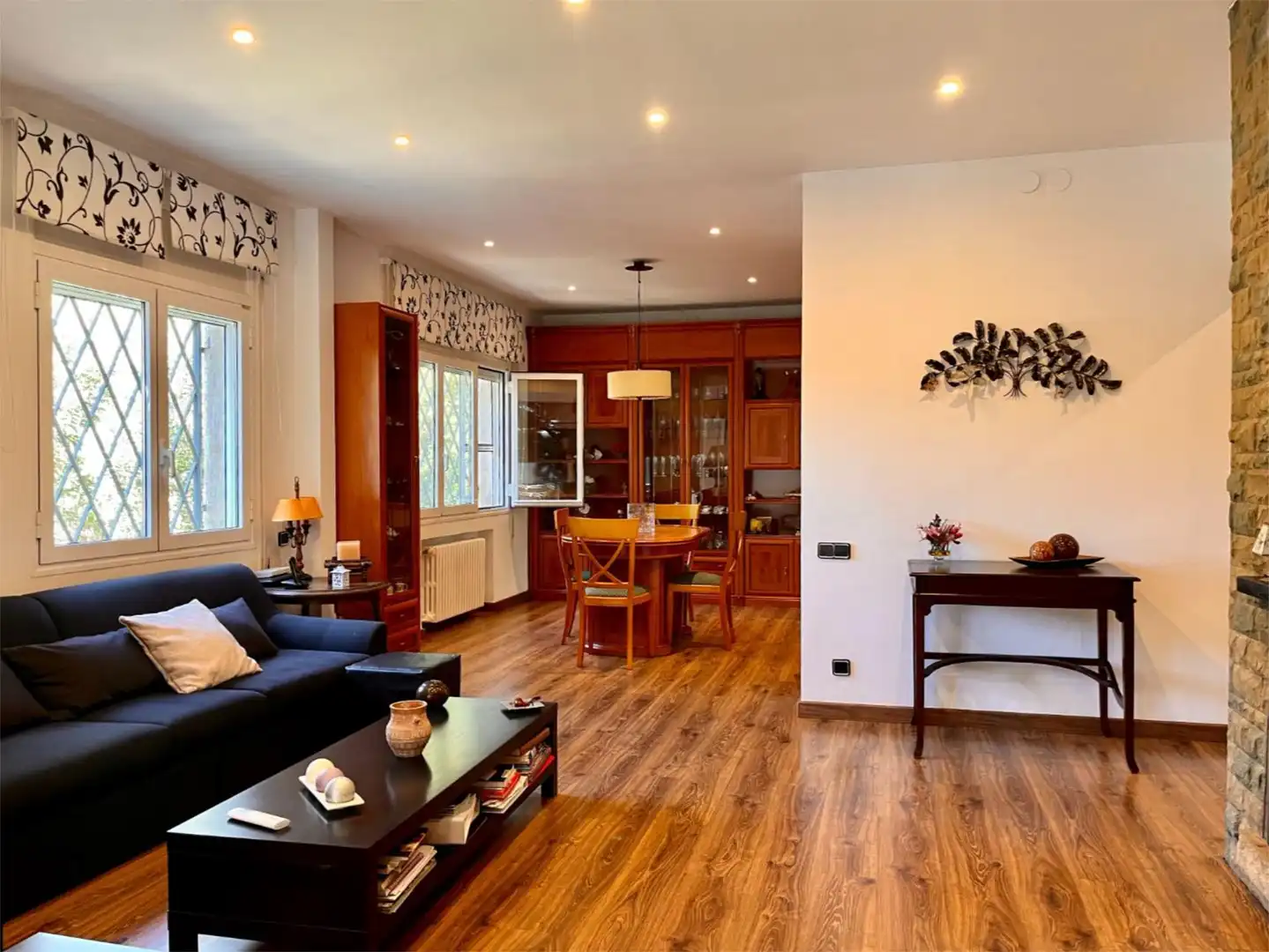 Sala de estar de Casa o chalet en venta en Begues con Aire acondicionado, Terraza y Piscina