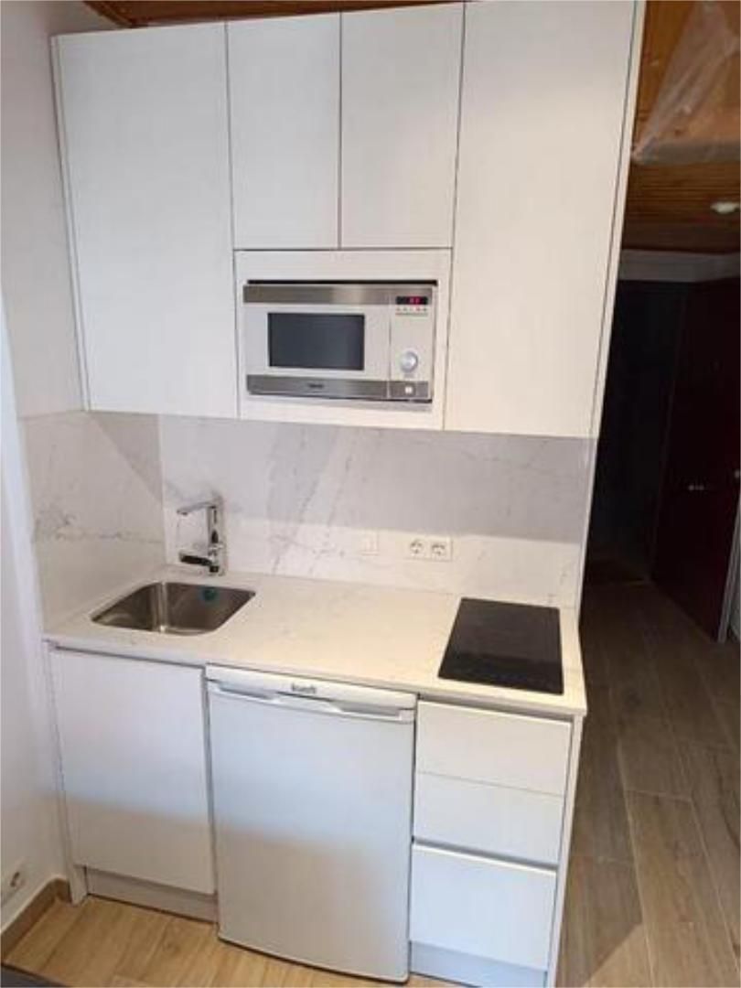 Cocina de Estudio de alquiler en Sierra Nevada con Jardín privado