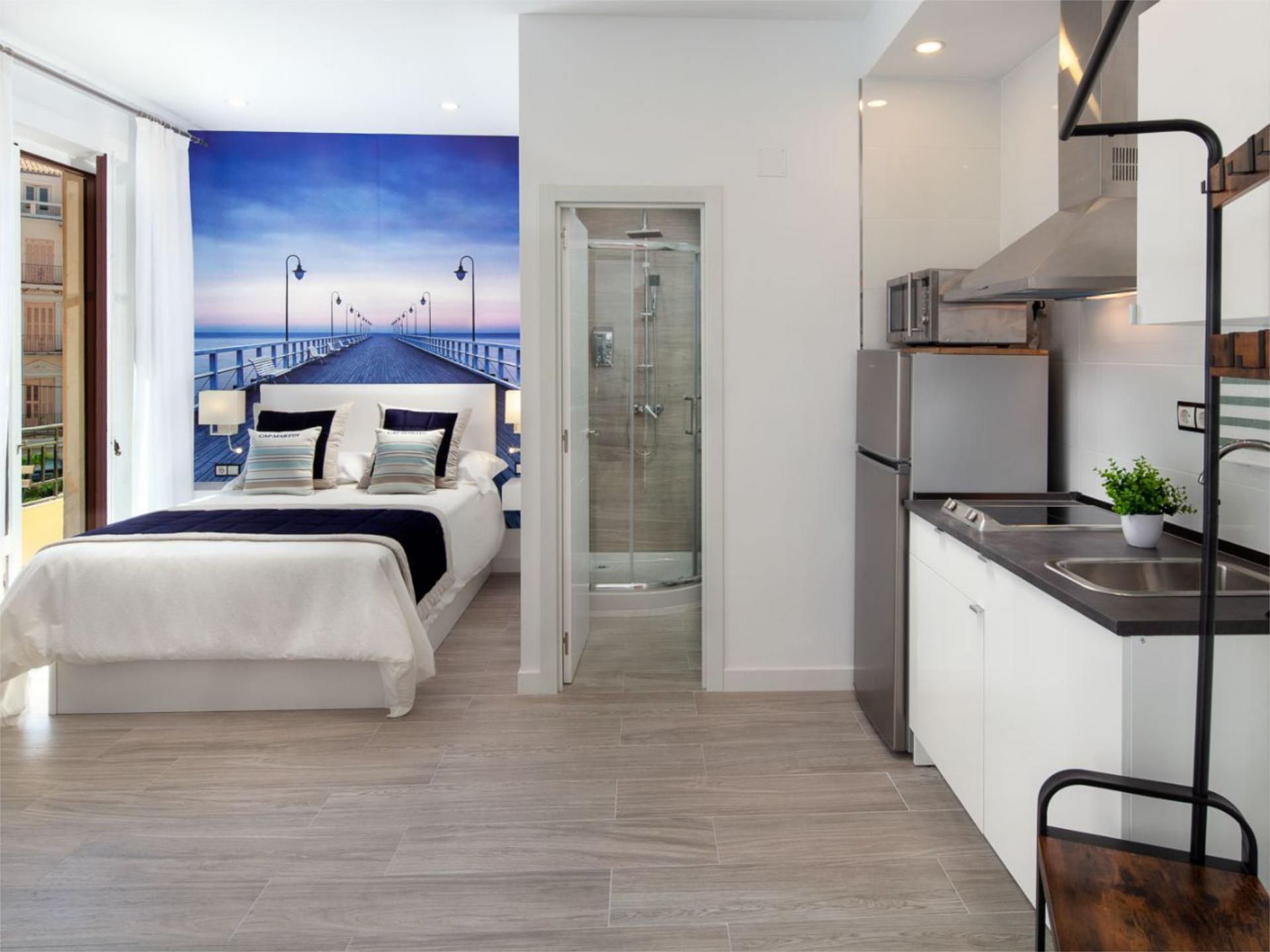 Flat for sale in Plaza de Uncibay, 9, Centro Histórico Bedroom of Flat for sale in Málaga Capital  with Air Conditioner, Terrace and Balcony