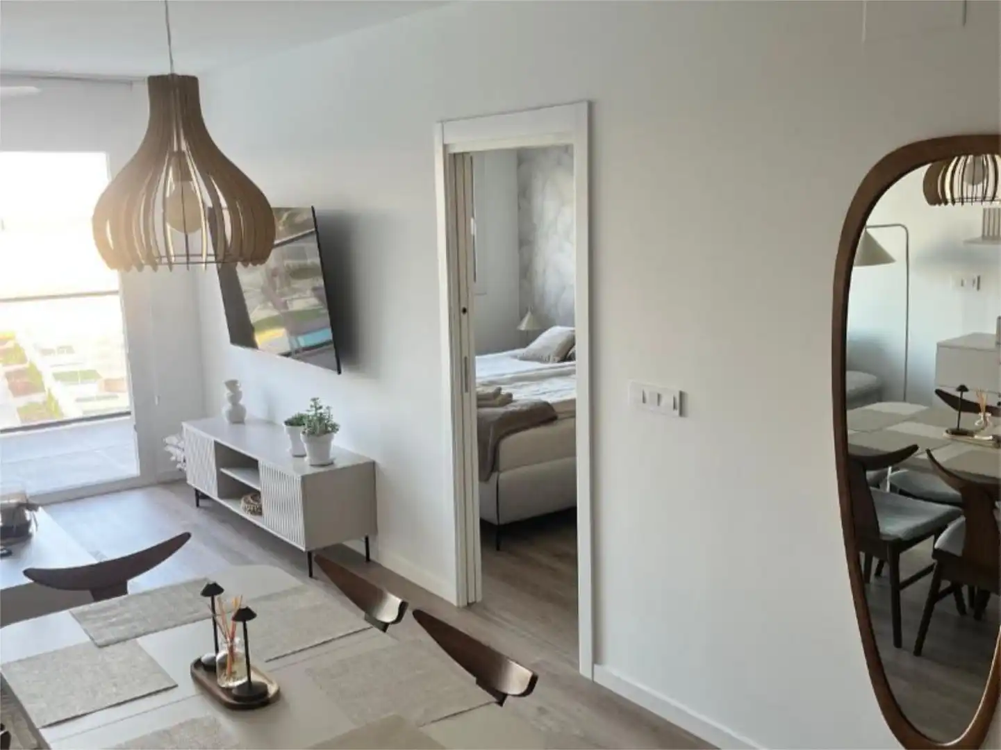 Apartamento en venta en Avinguda D'escandinàvia, 96, Panorama - Sierramar Habitación de Apartamento en venta en Santa Pola con Aire acondicionado, Terraza y Piscina