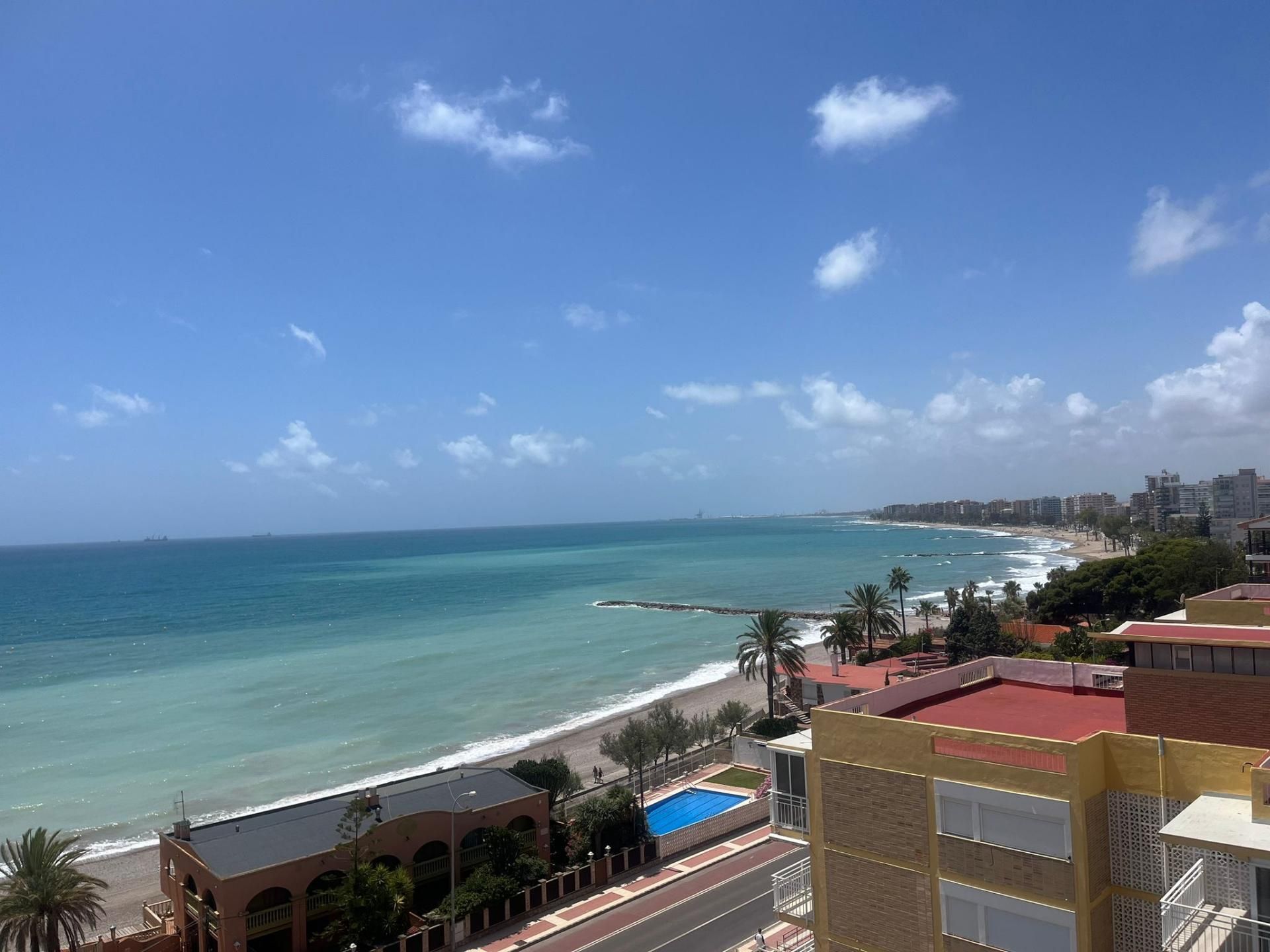 Exterior view of Flat to rent in Benicasim / Benicàssim  with Air Conditioner, Heating and Parquet flooring