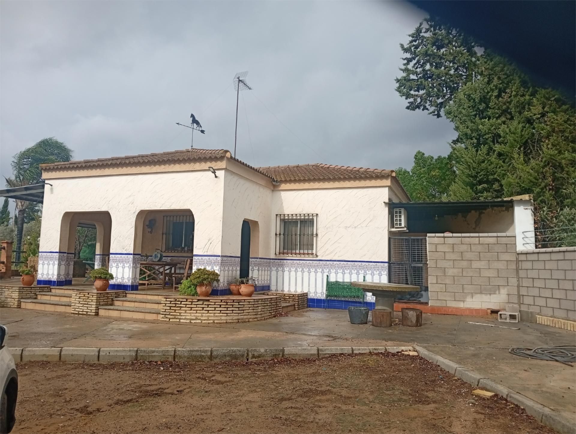 Country house for sale in Camino de Los Adrianés, 8, Pedanías Norte Exterior view of Country house for sale in Utrera  with Swimming Pool