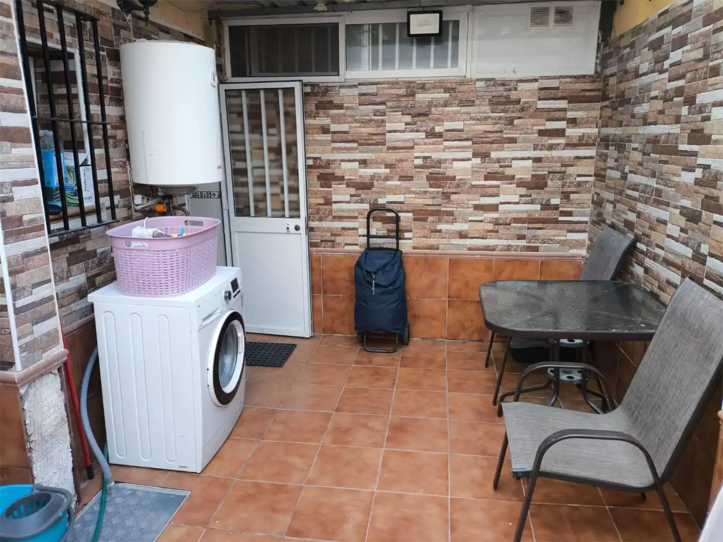 Terrasse von Wohnung zum Verkauf in Chiclana de la Frontera mit Klimaanlage
