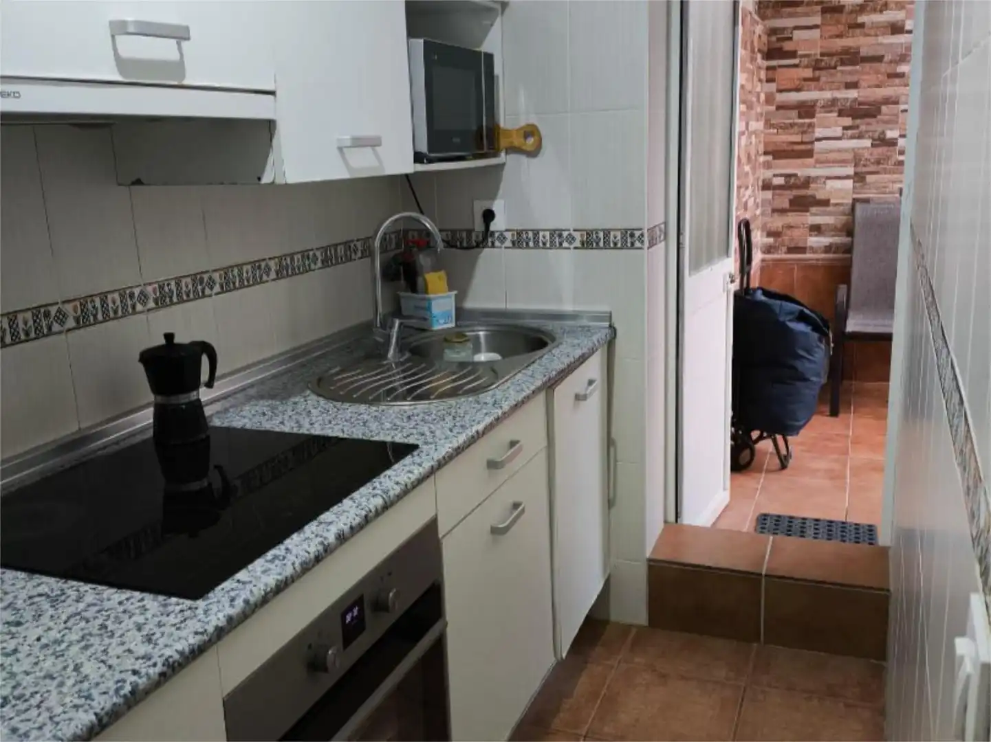 Küche von Wohnung zum Verkauf in Chiclana de la Frontera mit Klimaanlage