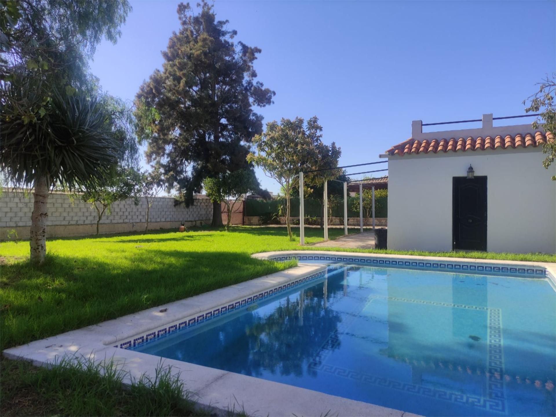 Piscina de Finca rústica en venda en Chipiona amb Piscina