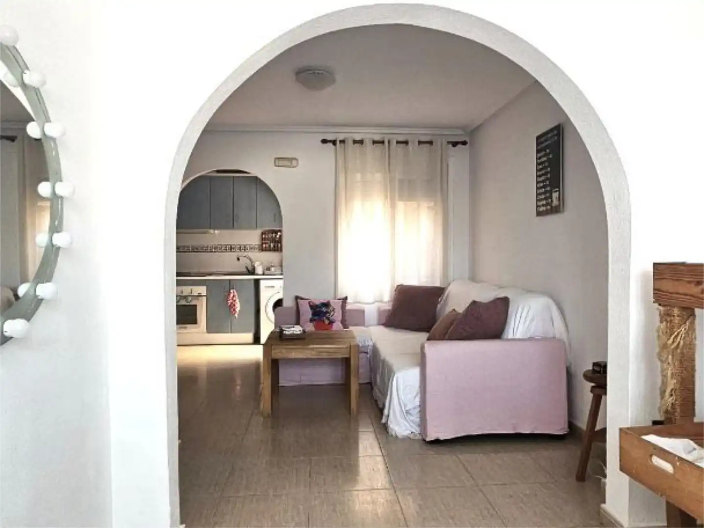Sala de estar de Casa adosada en venta en Monforte del Cid con Terraza y Balcón