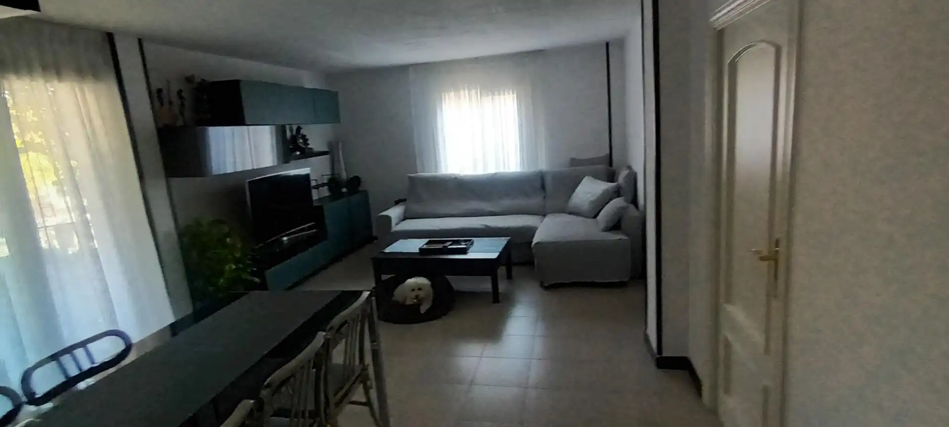 Zimmer in Avinguda del Congrés Eucarístic, 20, Congrés Wohnzimmer von Wohnung zur untervermieten in Badalona mit Klimaanlage, Heizung und Parkett