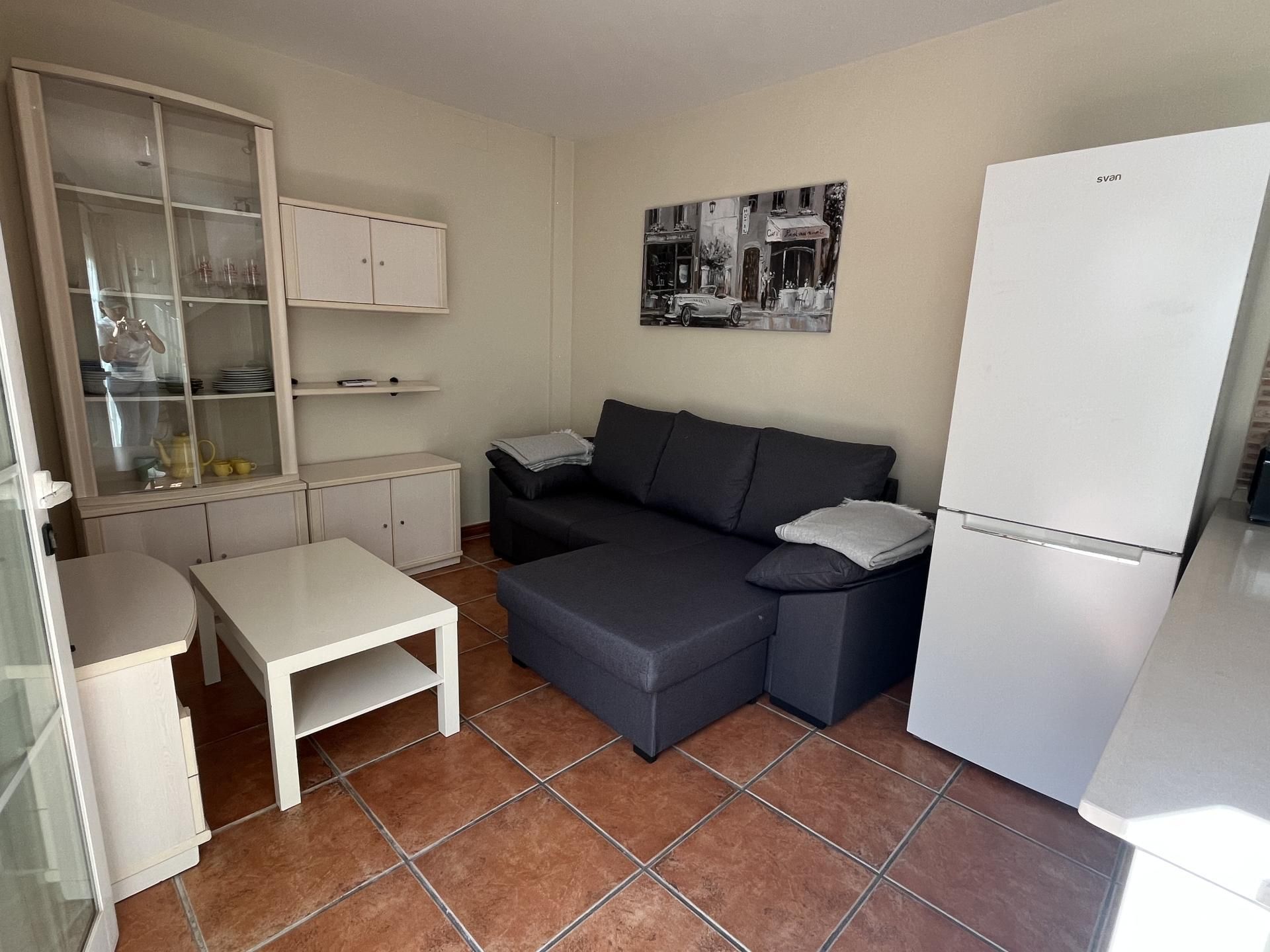 Living room of Flat to rent in El Puerto de Santa María  with Air Conditioner, Terrace and Furnished