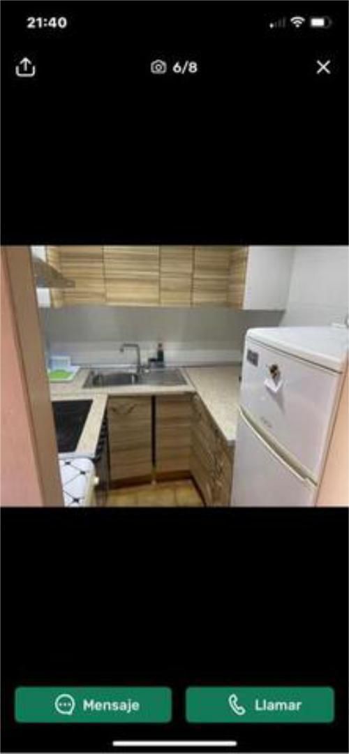 Cocina de Piso de alquiler en Peñíscola / Peníscola con Terraza y Amueblado