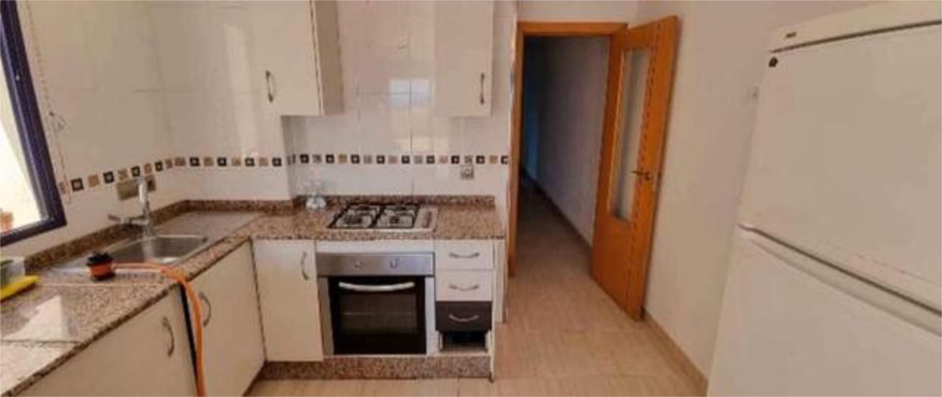 Kitchen of Flat to rent in Garrucha  with Heating, Terrace and Furnished