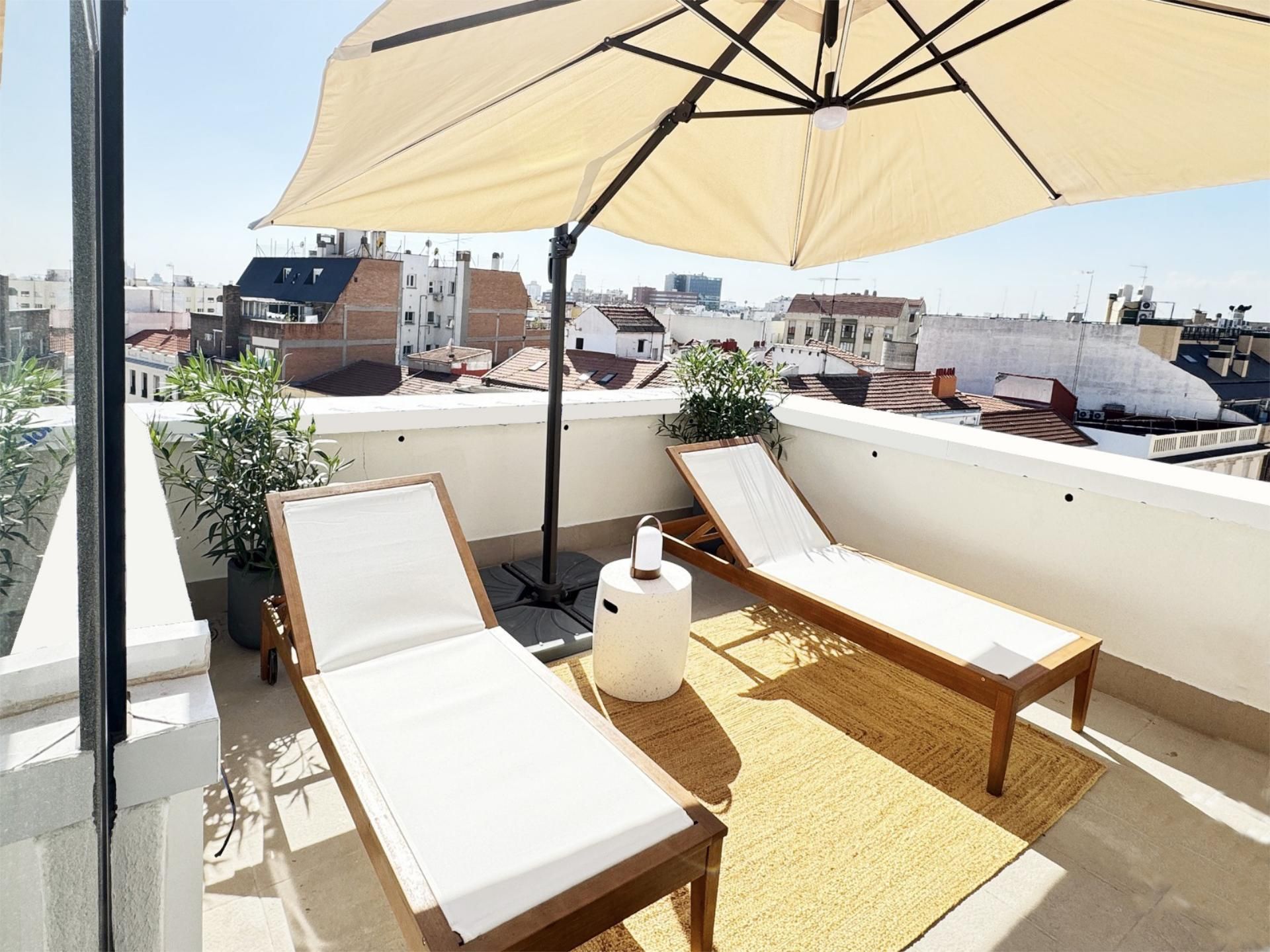 Terrace of Flat for sale in  Madrid Capital  with Air Conditioner and Terrace