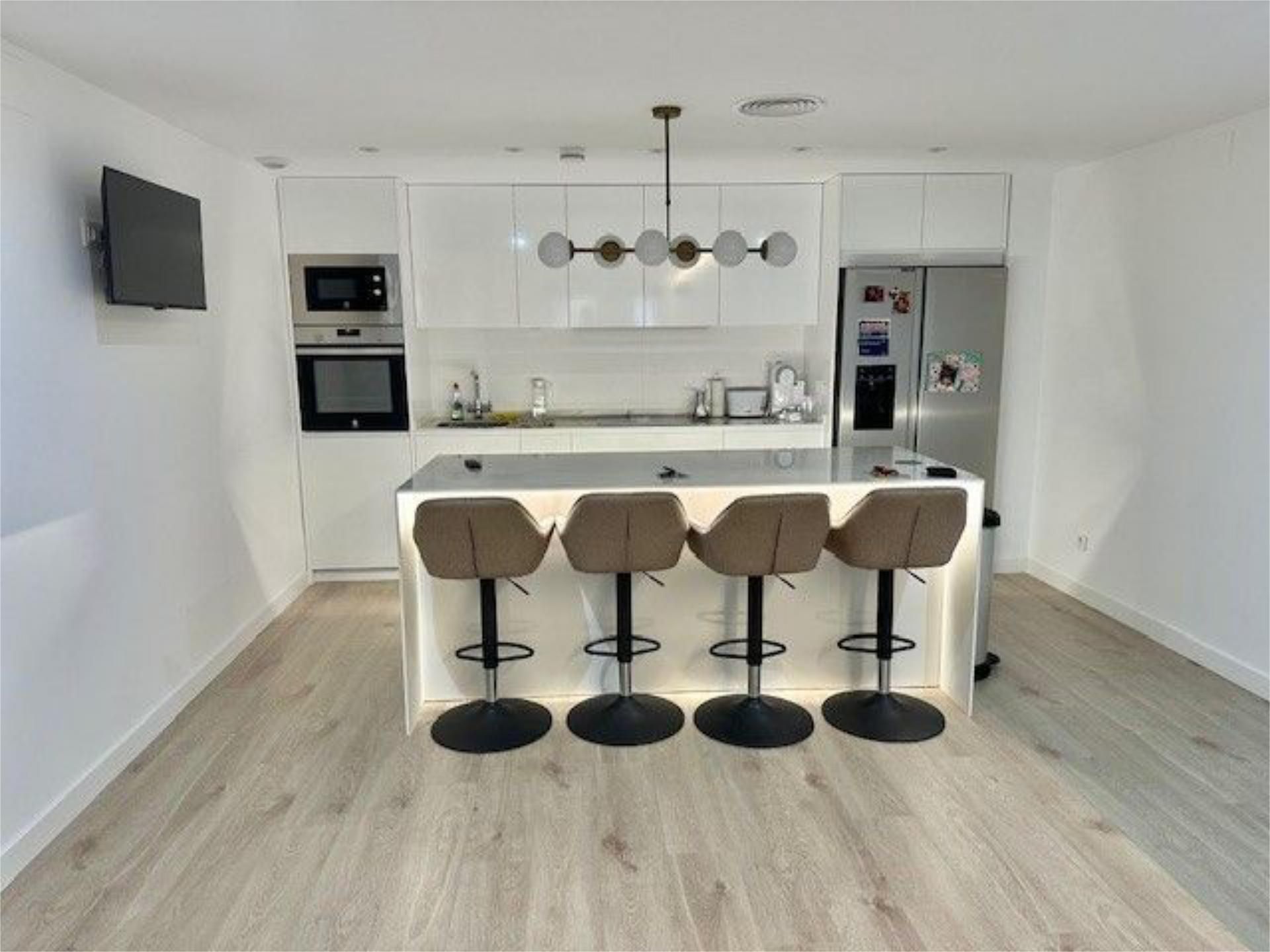 Cuina de Pis de lloguer en  Murcia Capital amb Aire condicionat i Terrassa