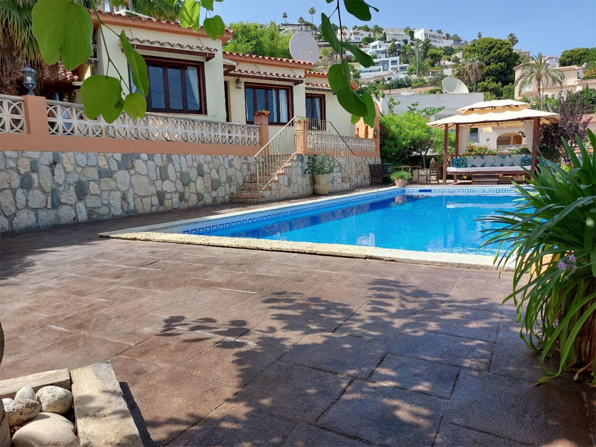 House or chalet for sale in Carrer el Llorer, 7, La Fustera Swimming pool of House or chalet for sale in Benissa with Air Conditioner, Terrace and Swimming Pool