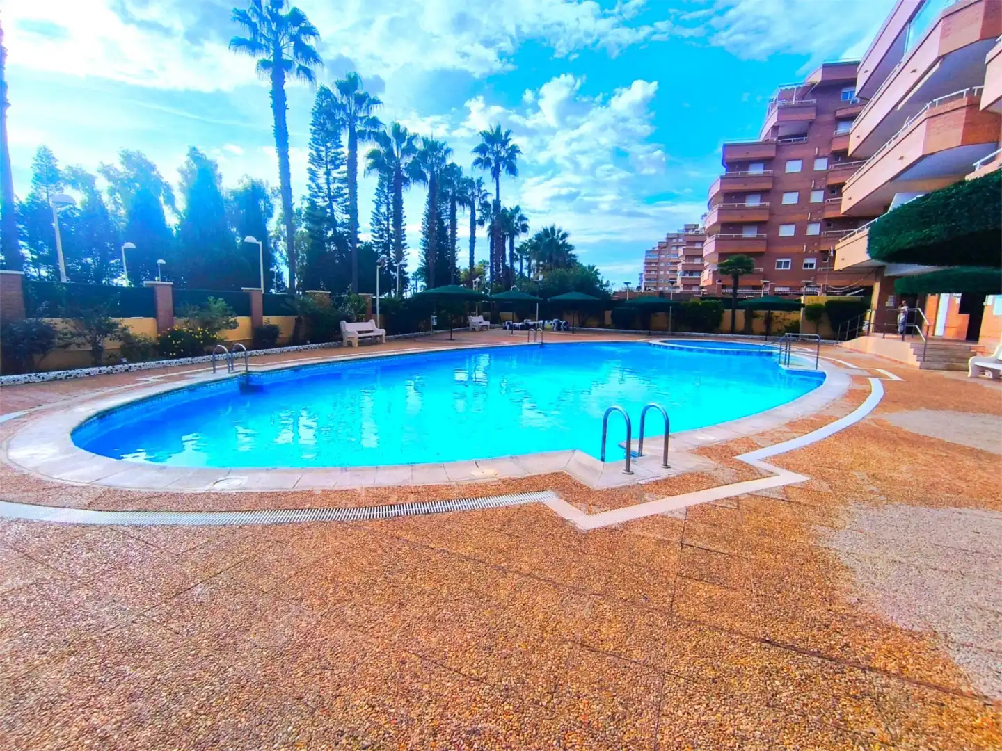 Piso de alquiler en Carrer Amplaries, 29, Costa Marina Piscina de Piso de alquiler en Oropesa del Mar / Orpesa con Aire acondicionado, Calefacción y Jardín privado