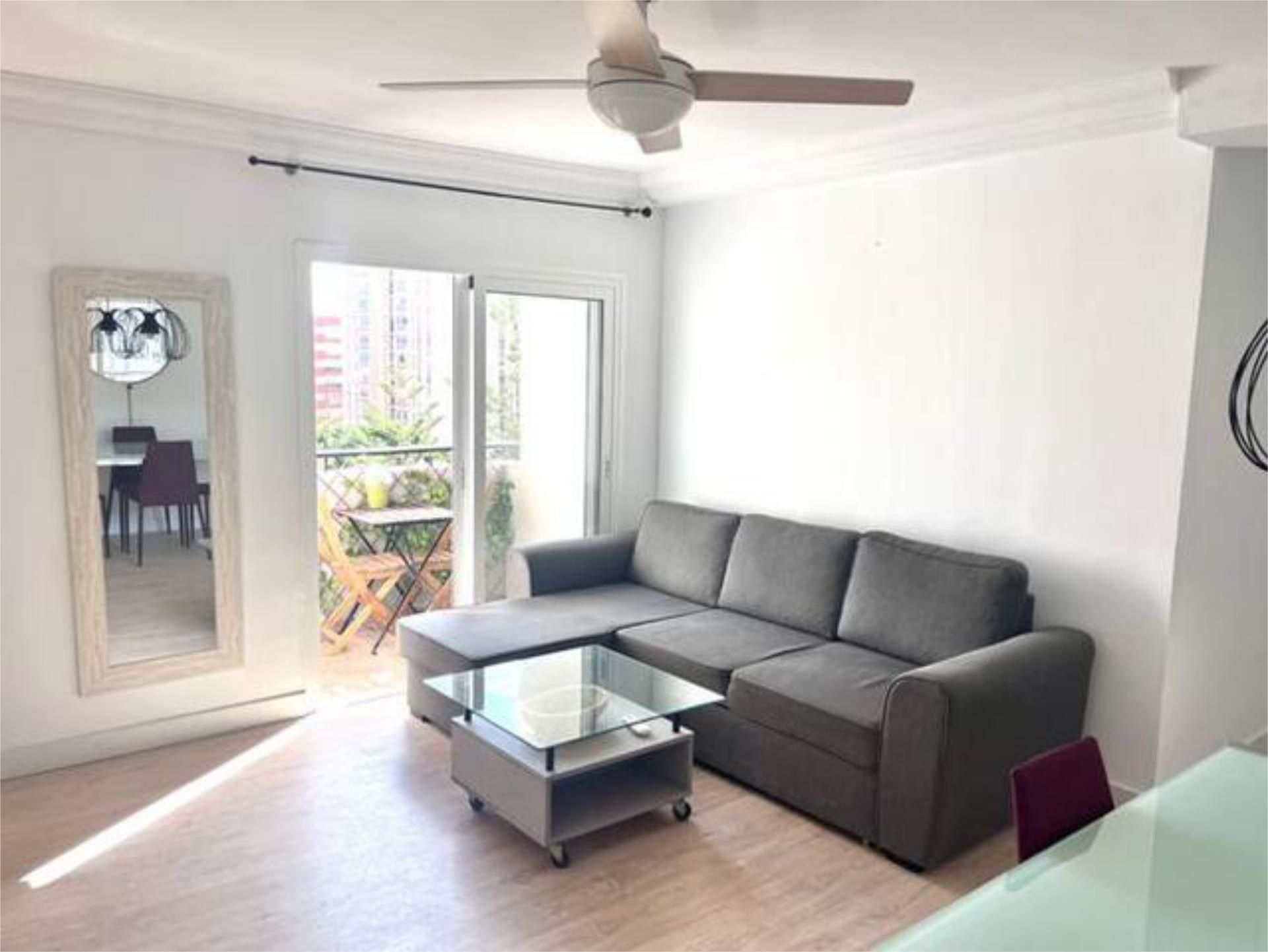 Flat to rent in La Salle - Cuatro Torres Living room of Flat to rent in  Santa Cruz de Tenerife Capital  with Terrace and Furnished