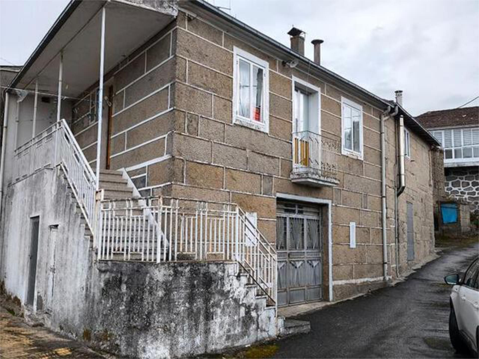 Vista exterior de Casa o chalet en venta en Trasmiras con Calefacción y Amueblado