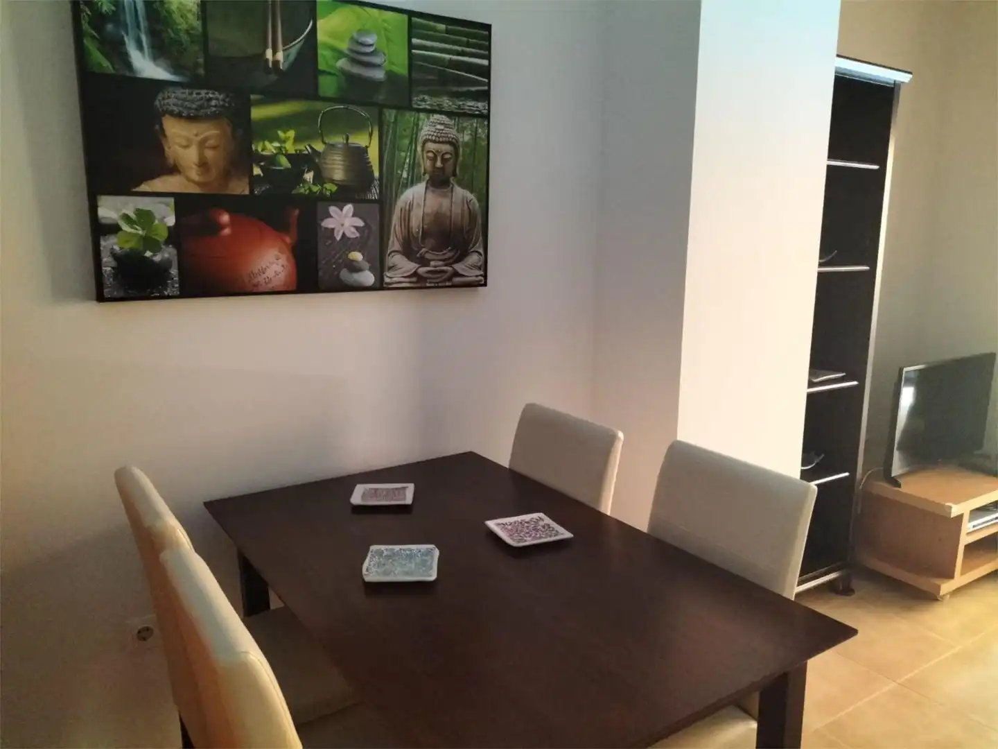 Dining room of Flat for rent in Canet d'En Berenguer  with Air Conditioner, Terrace and Swimming Pool