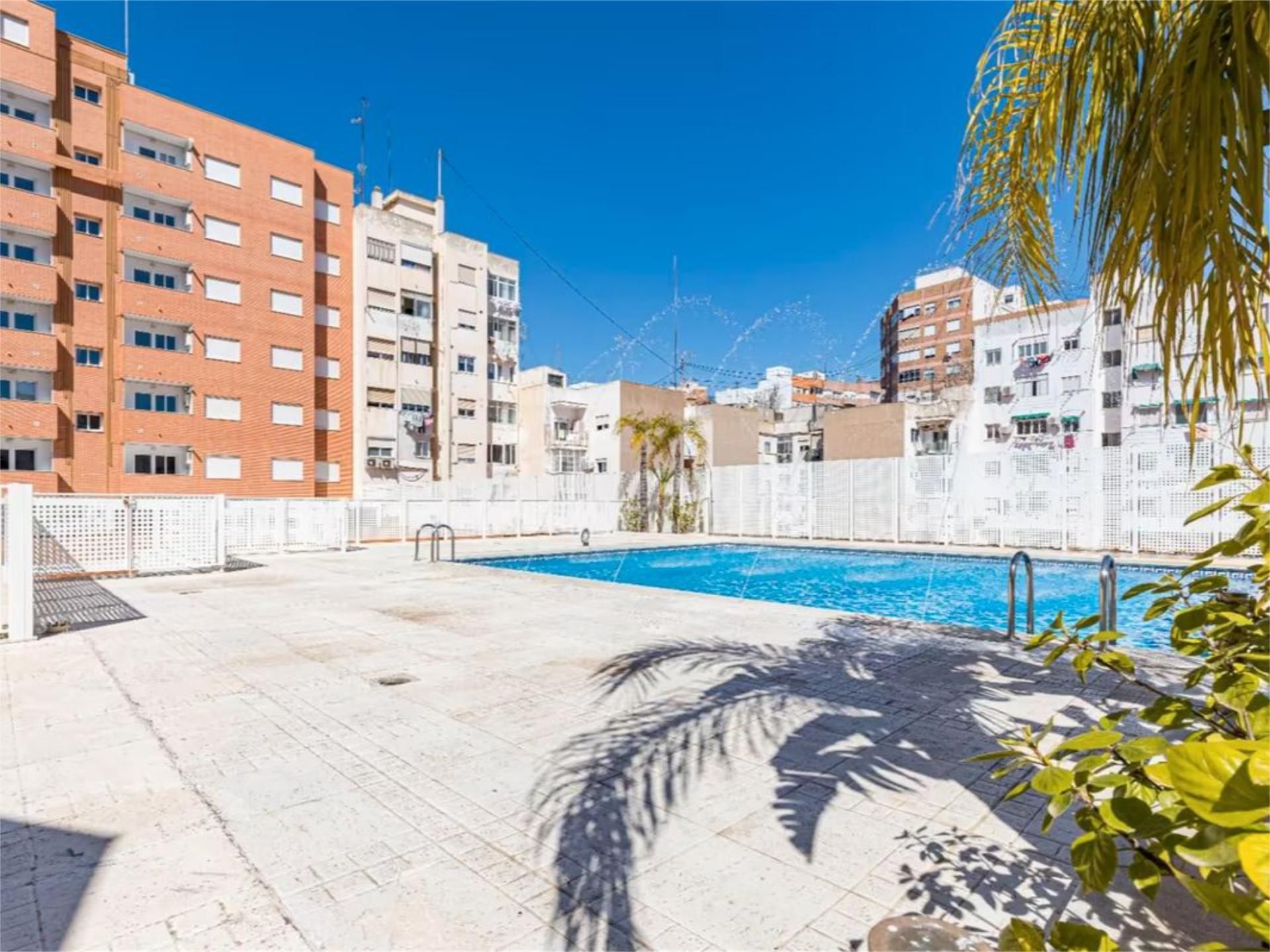 Exterior view of Flat for sale in Cartagena  with Air Conditioner, Swimming Pool and Balcony