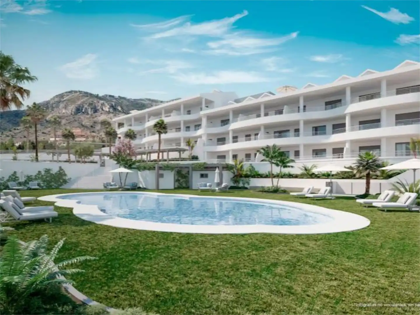 Vista exterior de Piso en venta en Benalmádena con Aire acondicionado, Calefacción y Parquet