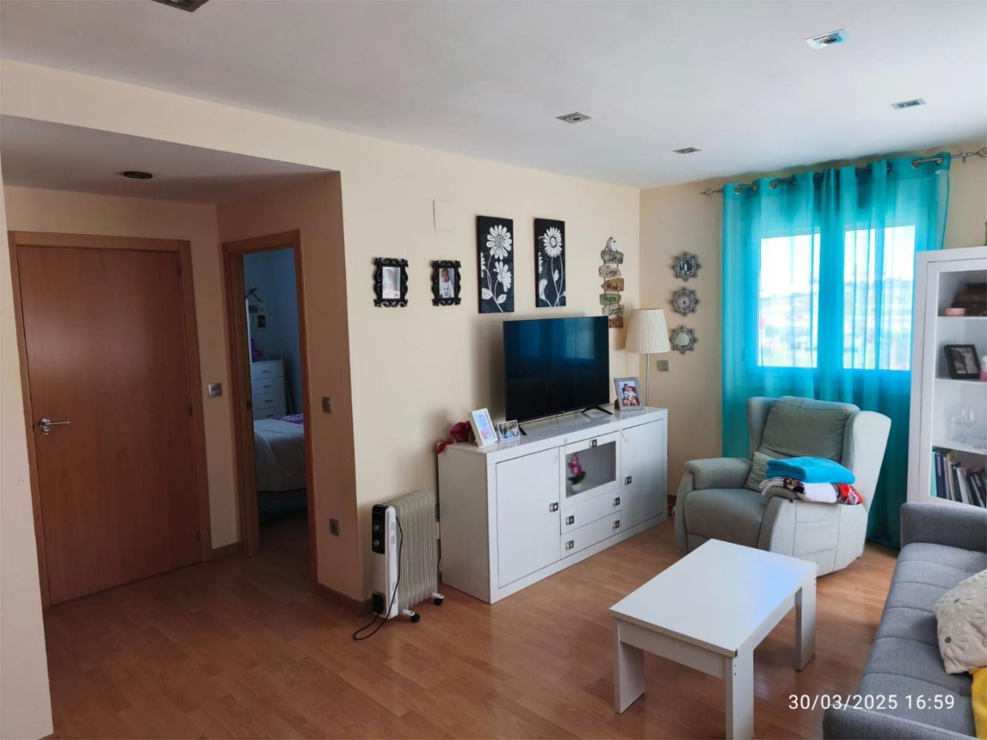 Sala de estar de Piso en venta en Cáceres Capital con Aire acondicionado y Parquet