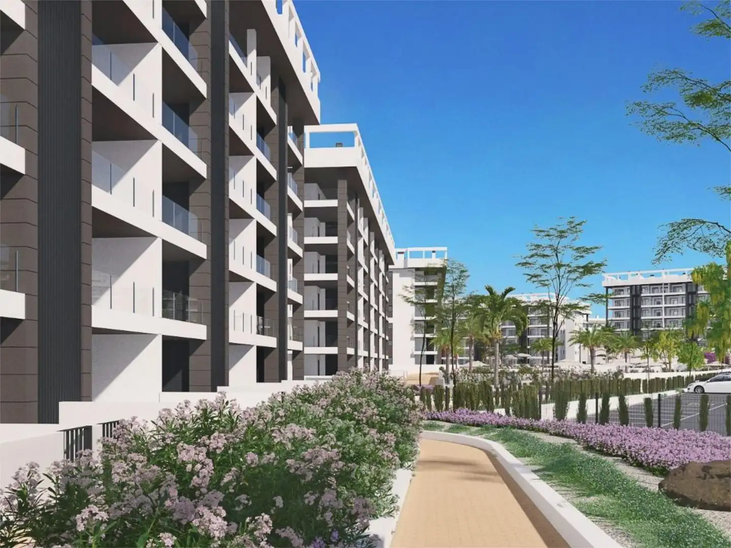 Exterior view of Flat for sale in Torrevieja  with Air Conditioner, Terrace and Swimming Pool