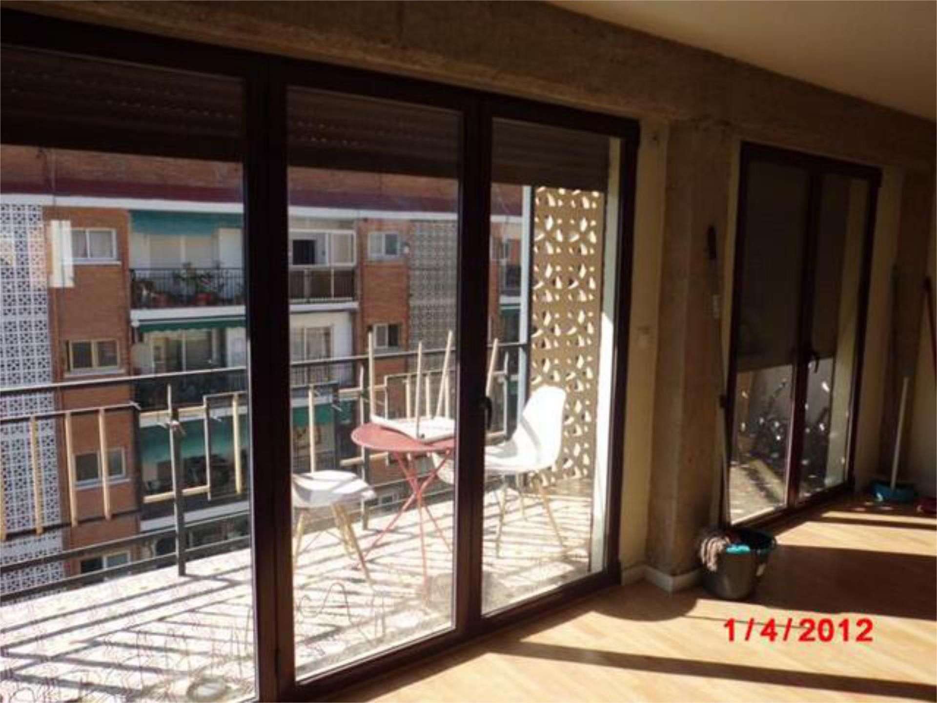 Balcony of Flat to rent in  Valencia Capital  with Terrace and Furnished
