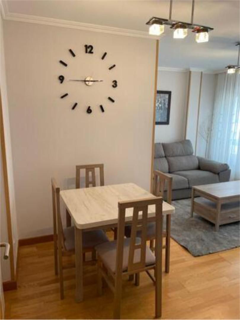 Dining room of Apartment to rent in Lugo Capital  with Heating, Storage room and Furnished
