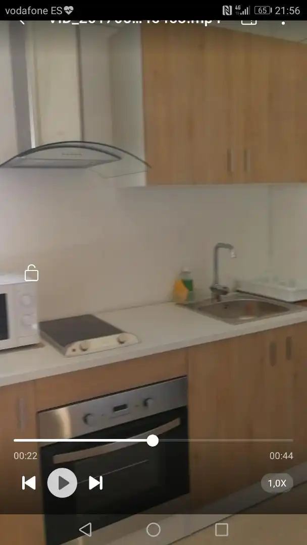 Cocina de Apartamento de alquiler en Alcalá del Río con Aire acondicionado, Calefacción y Terraza