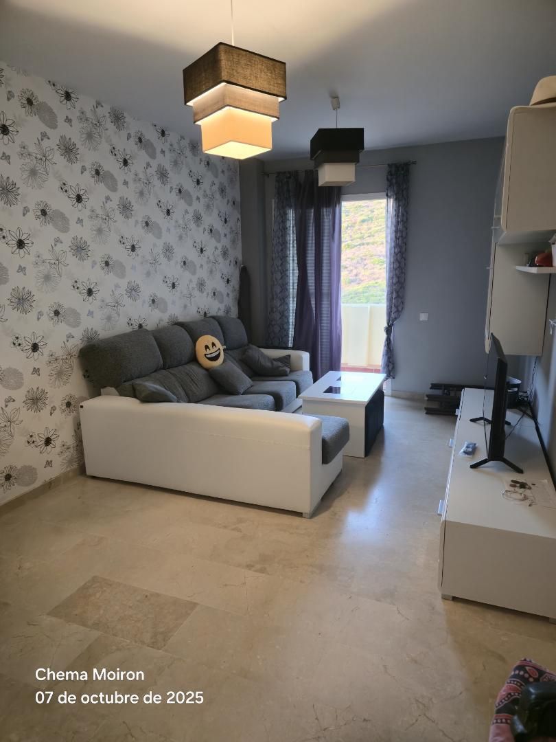 Sala de estar de Apartamento en venta en Manilva