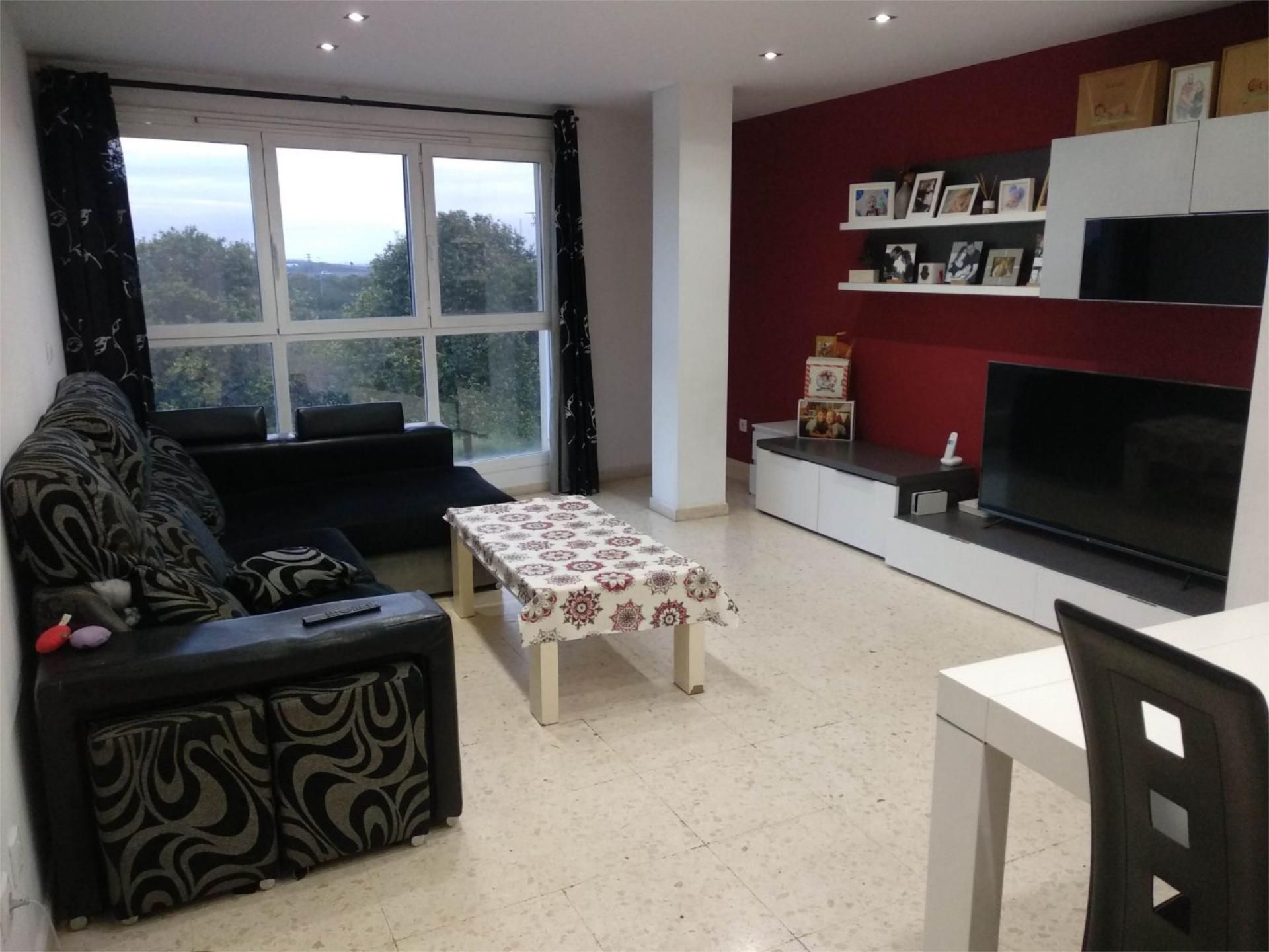 Living room of Flat for sale in Alginet  with Air Conditioner and Balcony