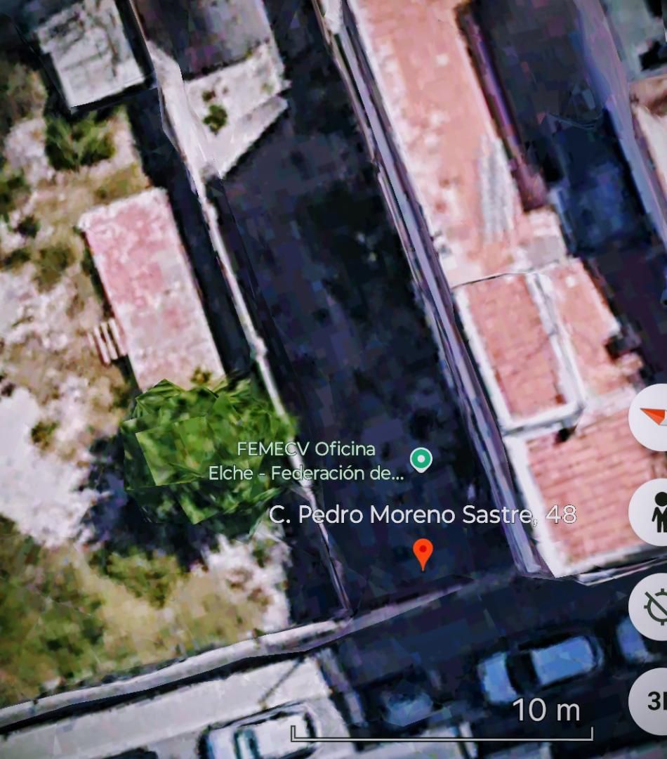 Vista exterior de Planta baixa en venda en Elche / Elx