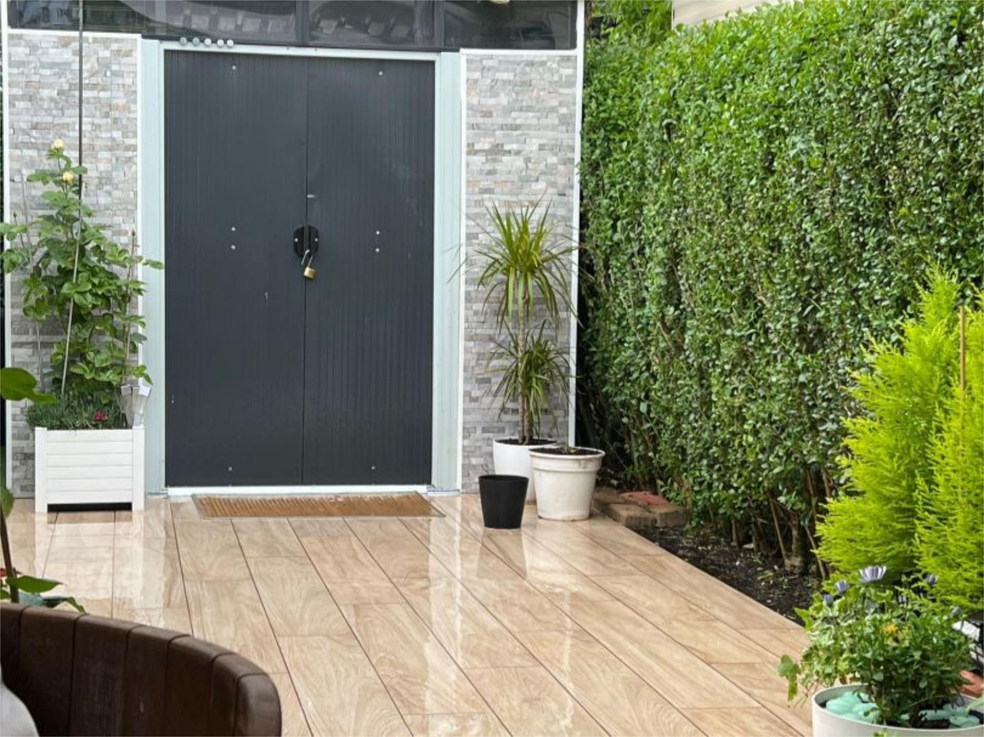 Wohnung zum verkauf in Avenida de la Estación, 42, Fuenmayor Terrasse von Wohnung zum verkauf in Fuenmayor mit Klimaanlage, Heizung und Privatgarten