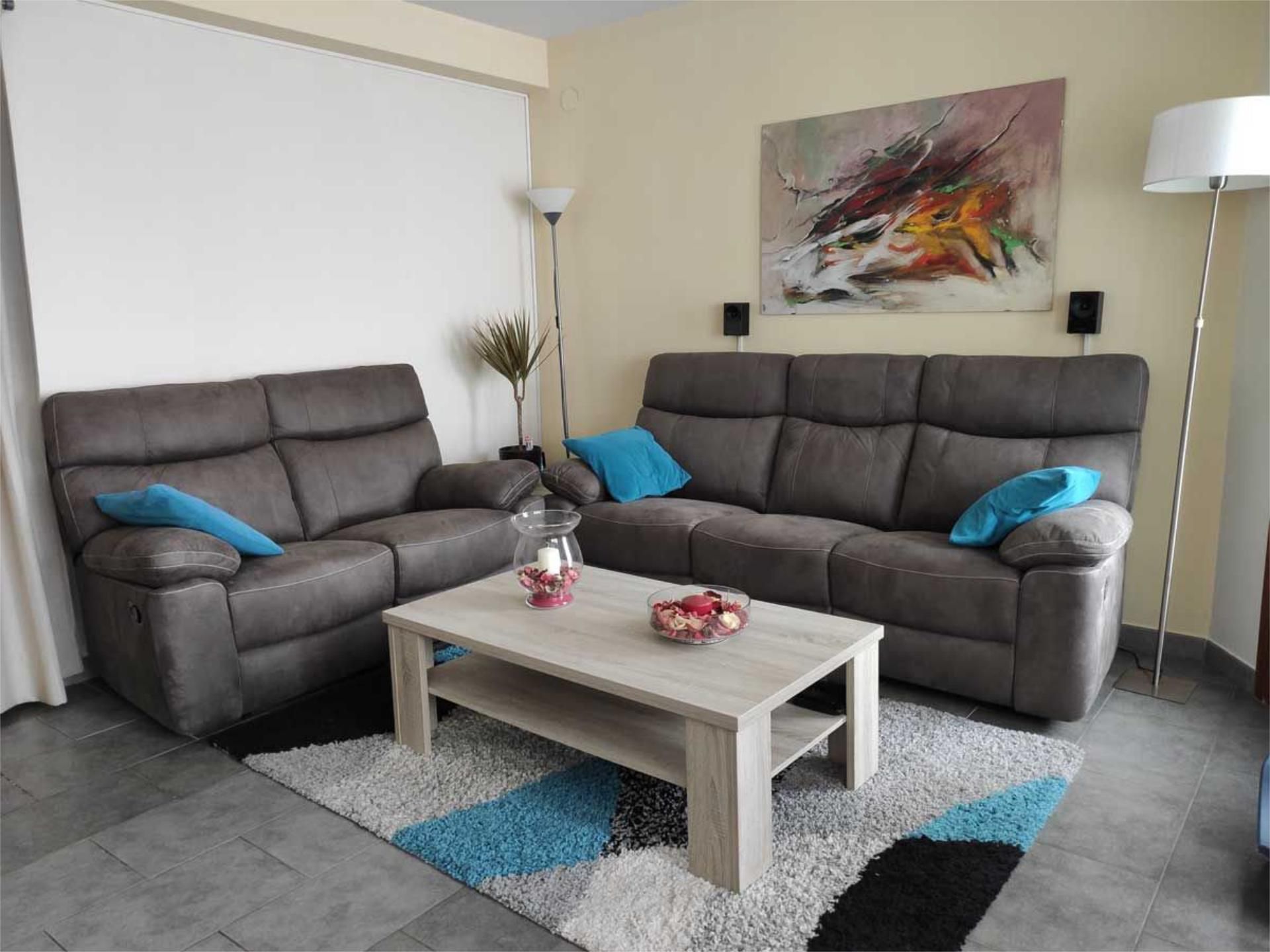 Living room of Flat for sale in Teulada  with Terrace and Balcony