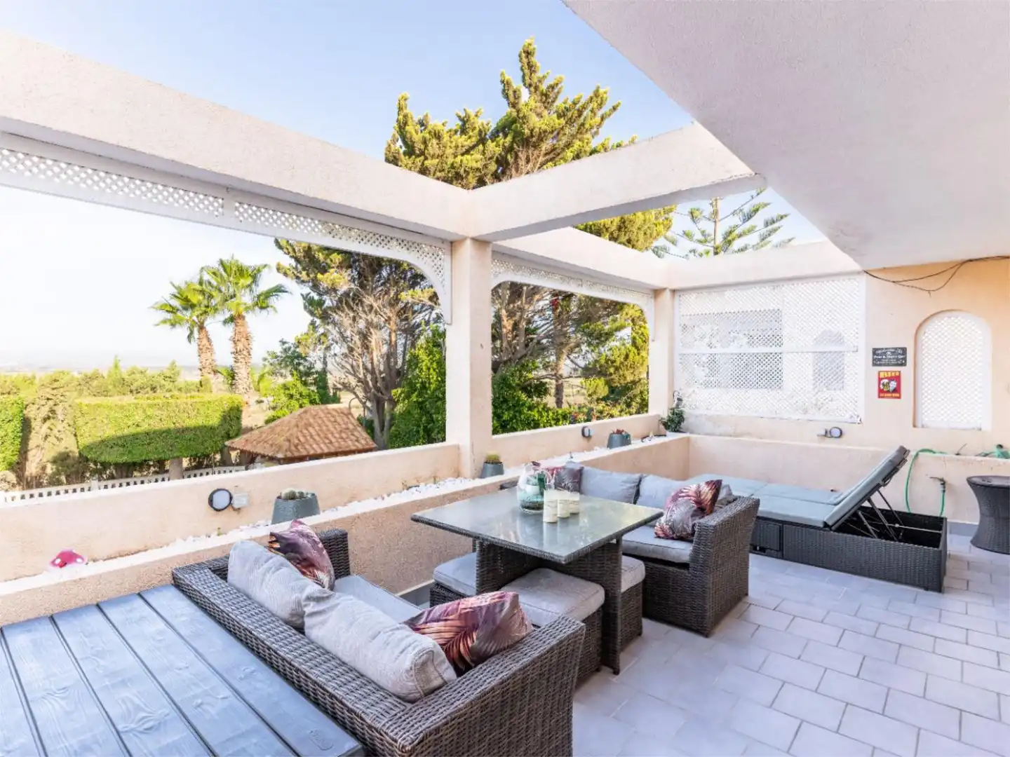 Terraza de Piso en venta en Garrucha con Aire acondicionado, Calefacción y Jardín privado