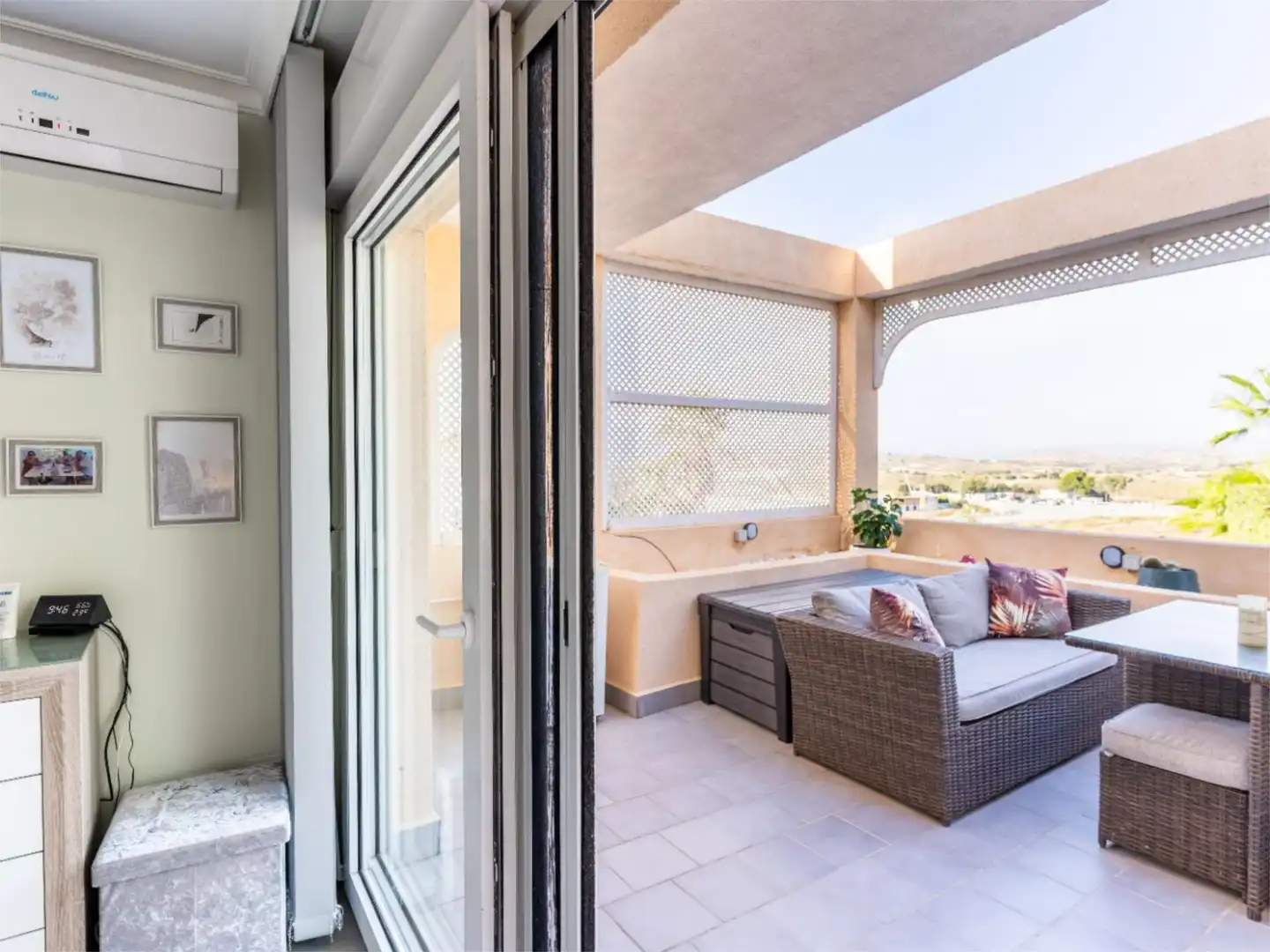 Terraza de Piso en venta en Garrucha con Aire acondicionado, Calefacción y Jardín privado