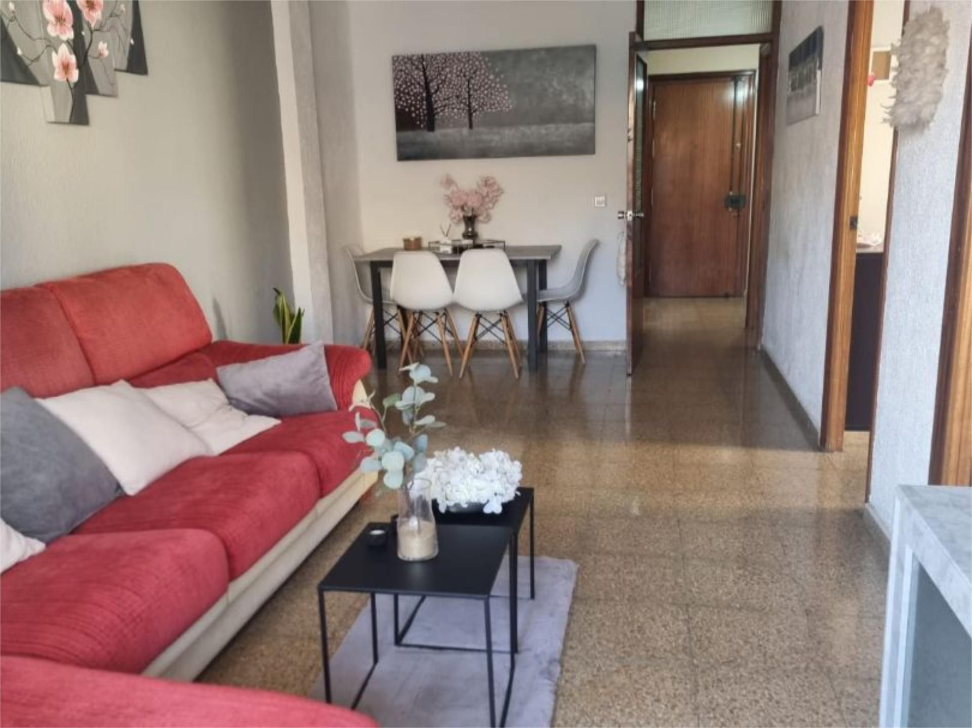 Living room of Flat to rent in Málaga Capital  with Air Conditioner, Terrace and Furnished