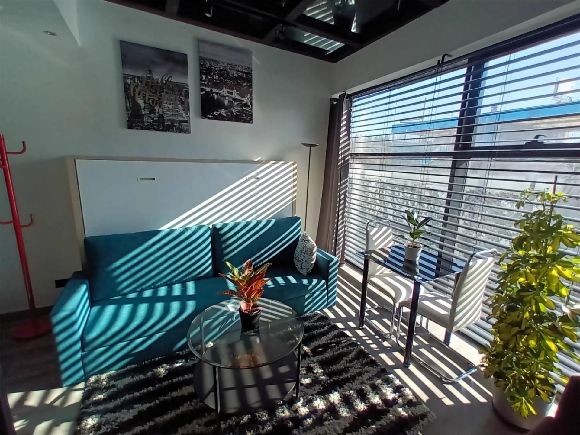 Living room of Loft to rent in Alcobendas  with Air Conditioner and Balcony